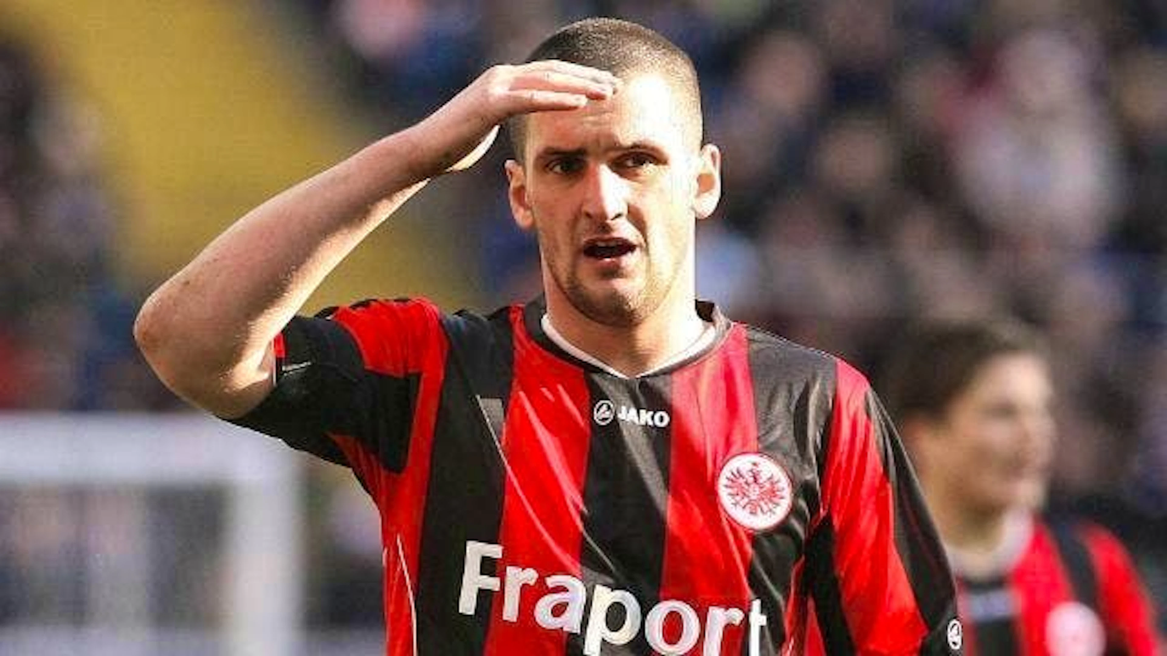 Martin Fenin during a Bundesliga match in 2011.