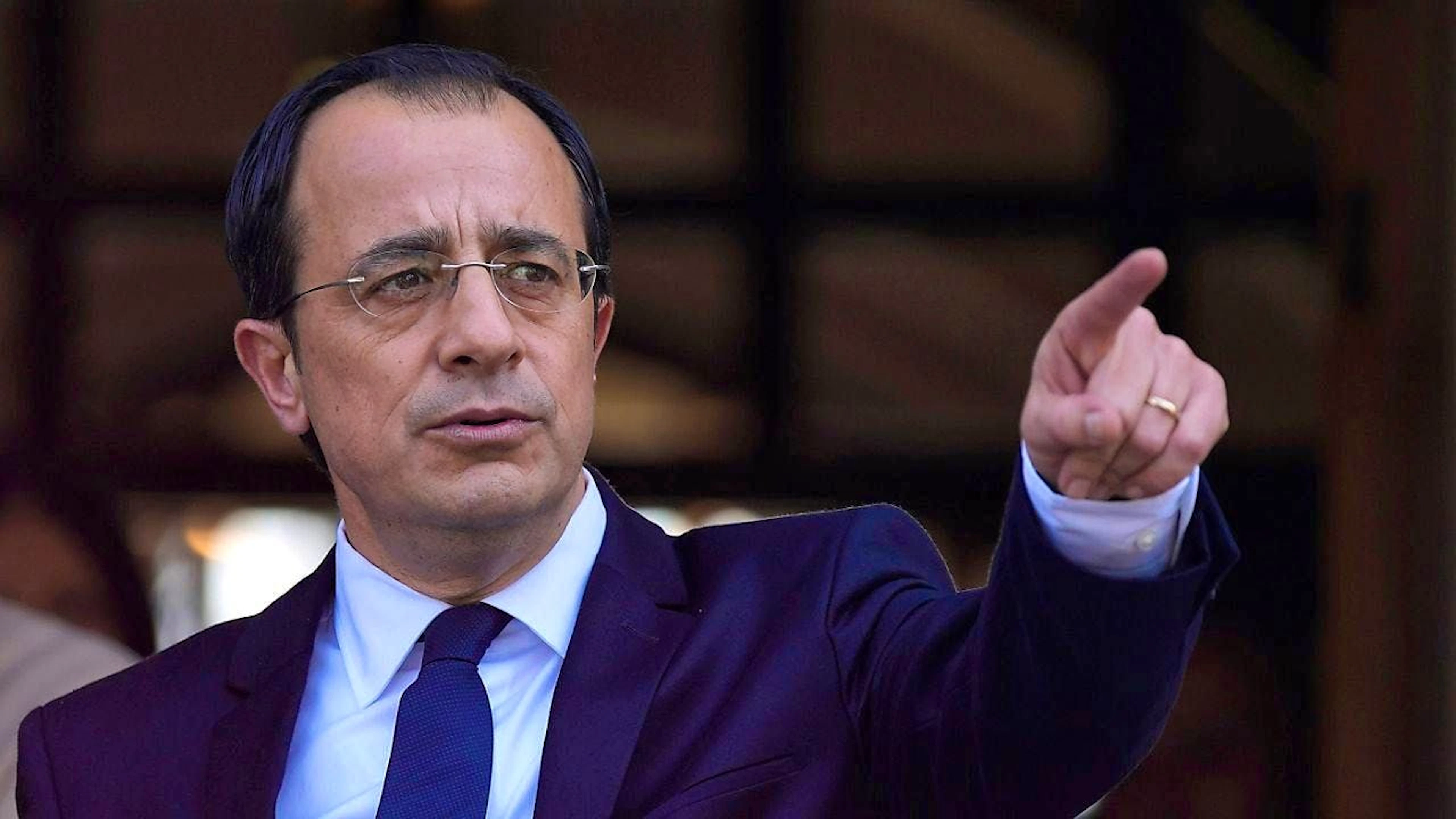 ARCHIVE - The President of Cyprus Nikos Christodoulidis. Photo: Petros Karadjias/AP/dpa