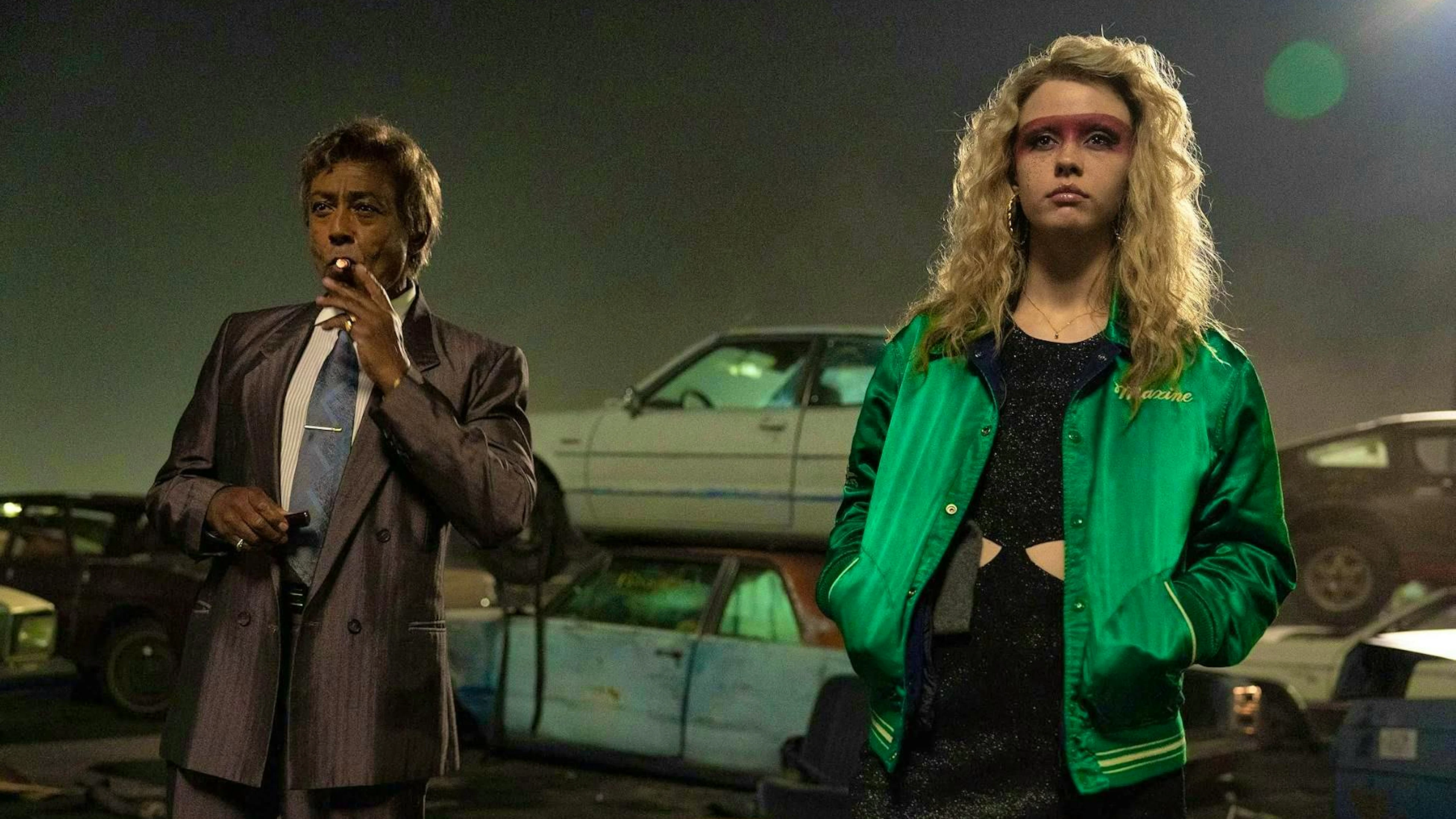 As Maxine's (Mia Goth) agent, Teddy Knight (Giancarlo Esposito) makes sure that nothing happens to his protégé - by any means necessary.