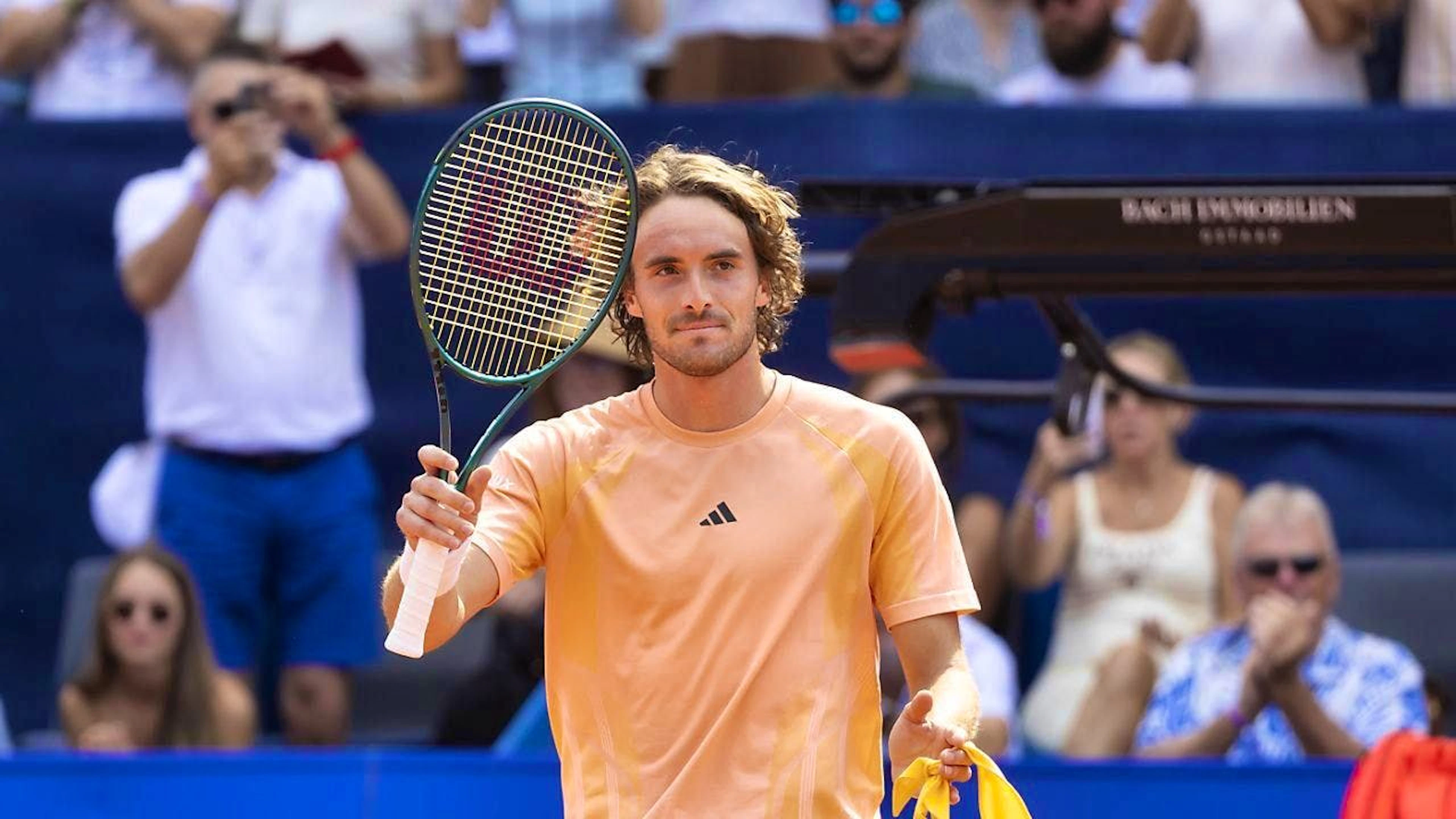 Stefanos Tsitsipas does well in Gstaad