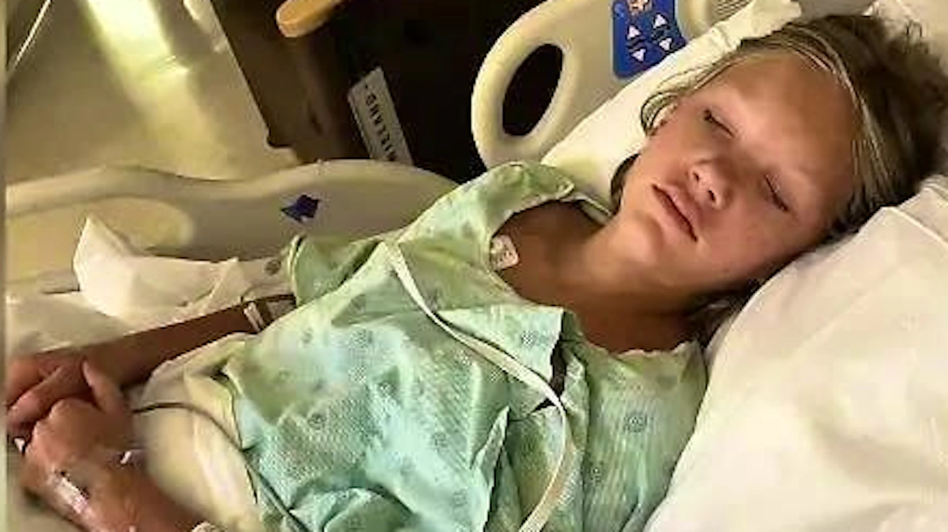 Swimming in a lake with a tampon almost proved fatal for Kelci.