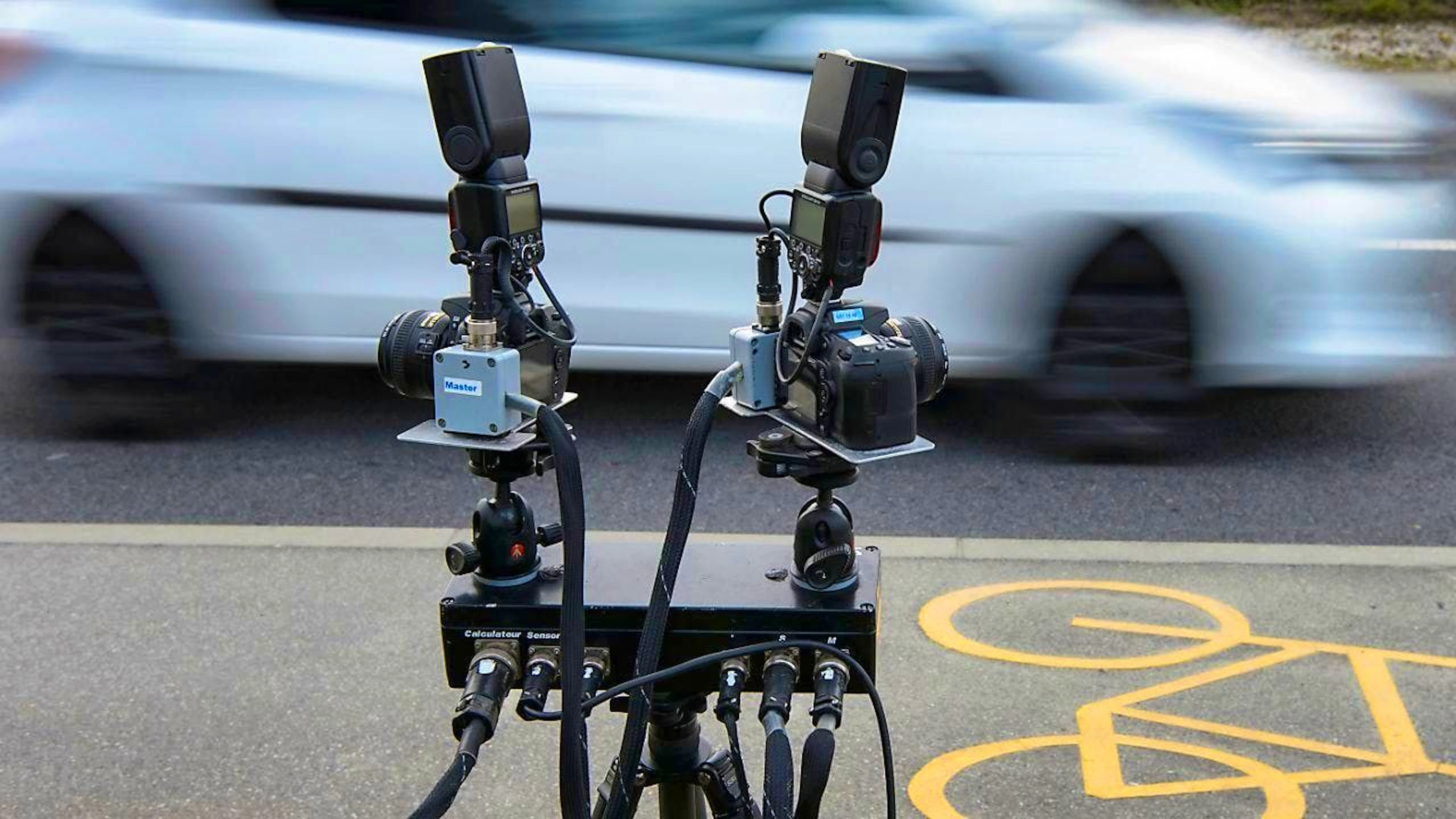 Nine drivers fell into the radar trap of the Aargau police on Saturday. (symbolic image)
