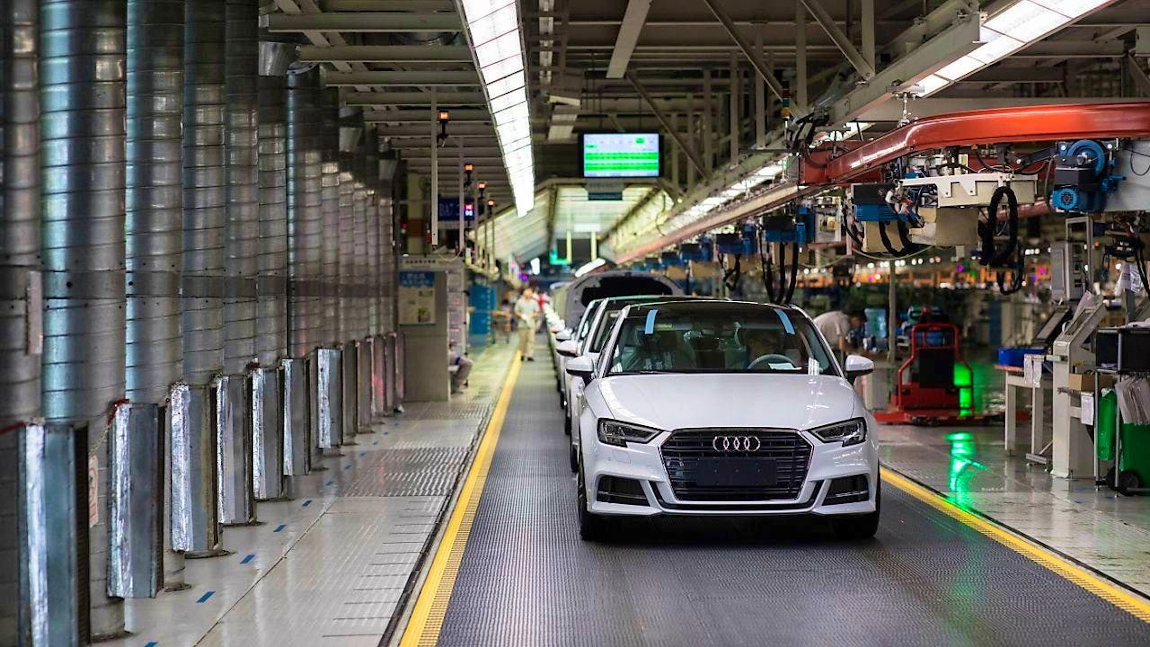 Audi factory: The VW subsidiary's sales in the second quarter were almost at the previous year's level, while profits were only slightly lower. (archive picture)
