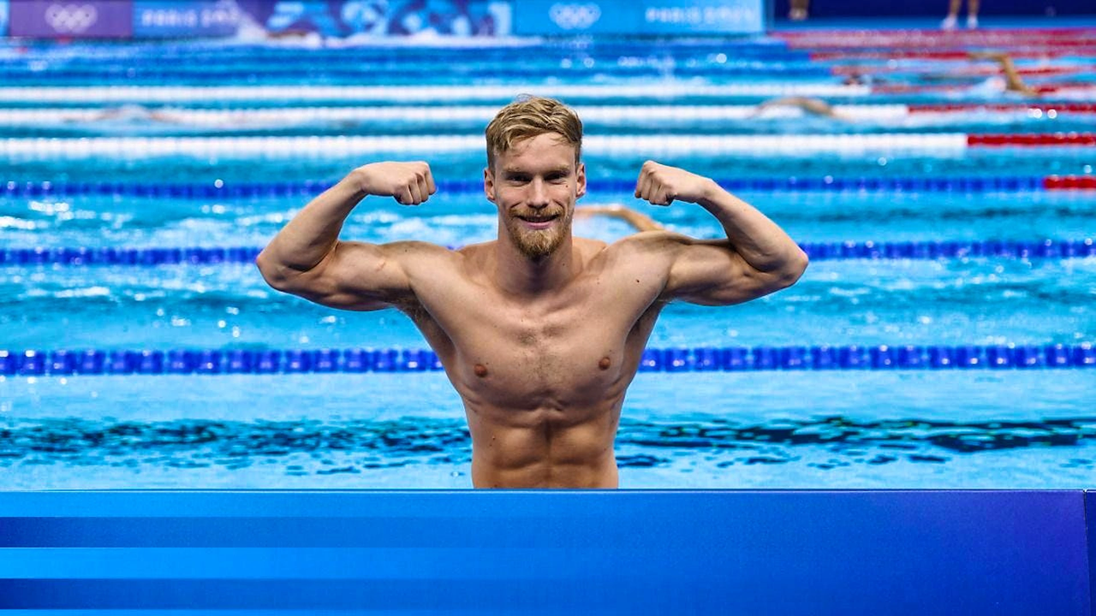 Geneva swimmer Roman Mityukov - one of Switzerland's medal hopes.