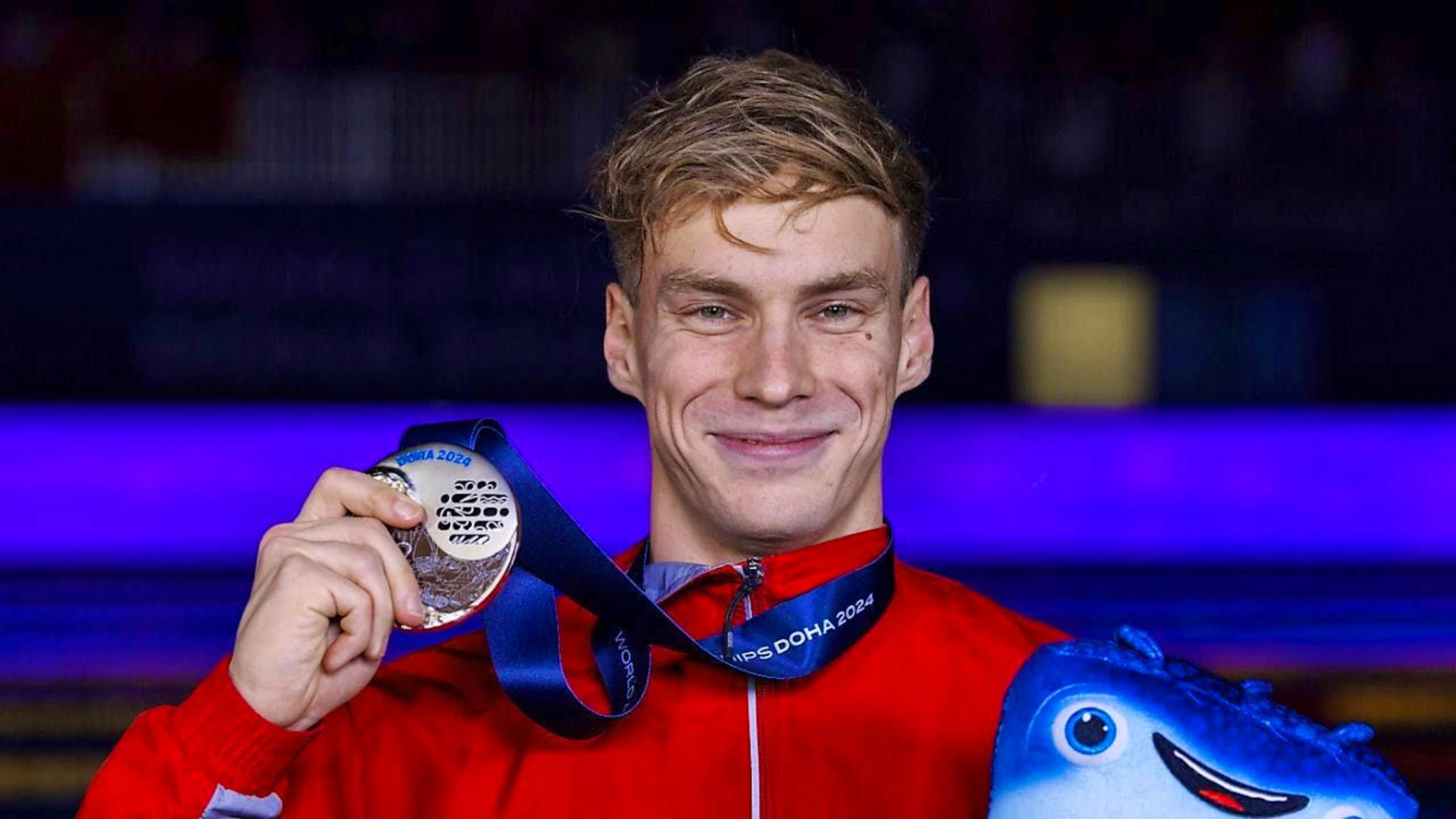 When he won the silver medal at the World Championships in Doha, he did so without a full beard, but also in Qatar without any special preparation.