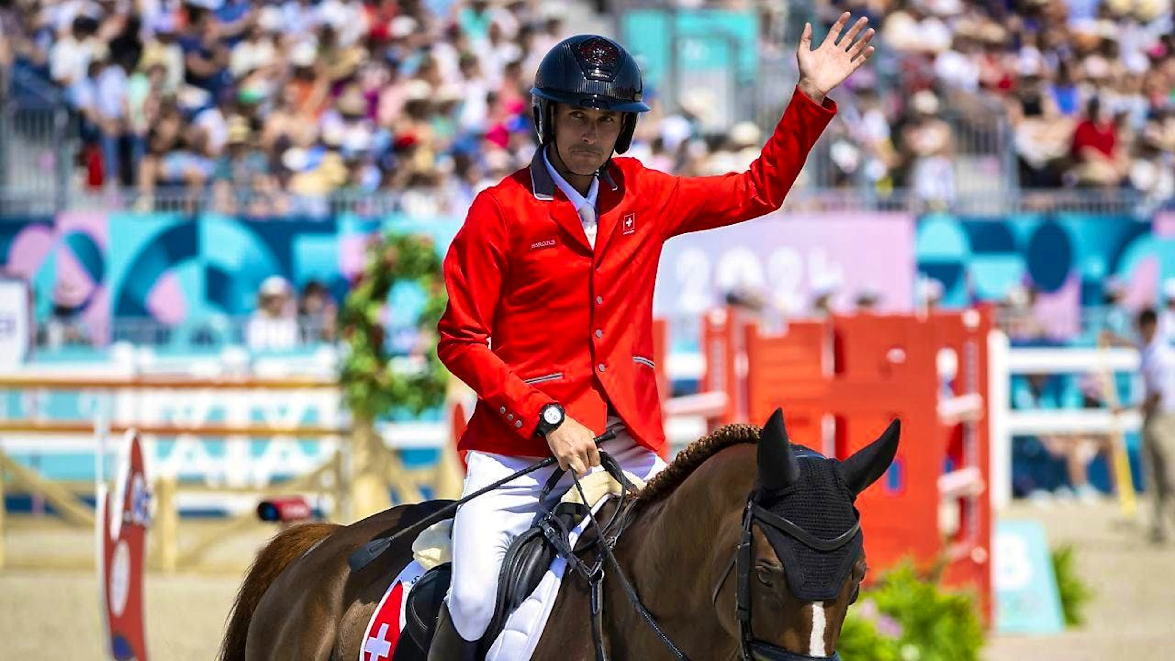 Felix Vogg is disappointed about missing out on the Olympic medal, but doesn't blame himself or his horse Dao de l'Ocean.