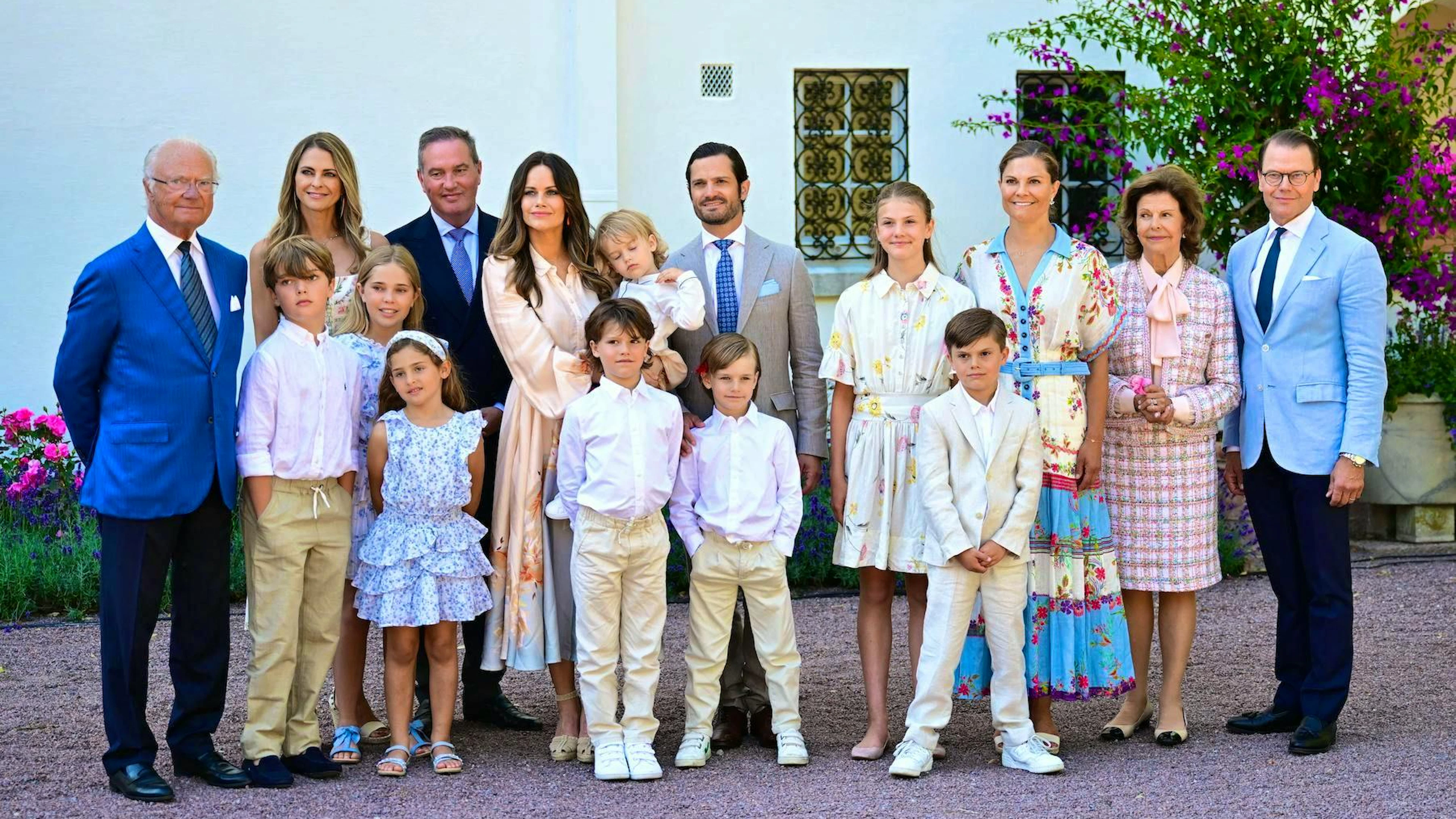 The Swedish royal family traditionally spends the summer vacation at Solliden Castle on the island of Öland.