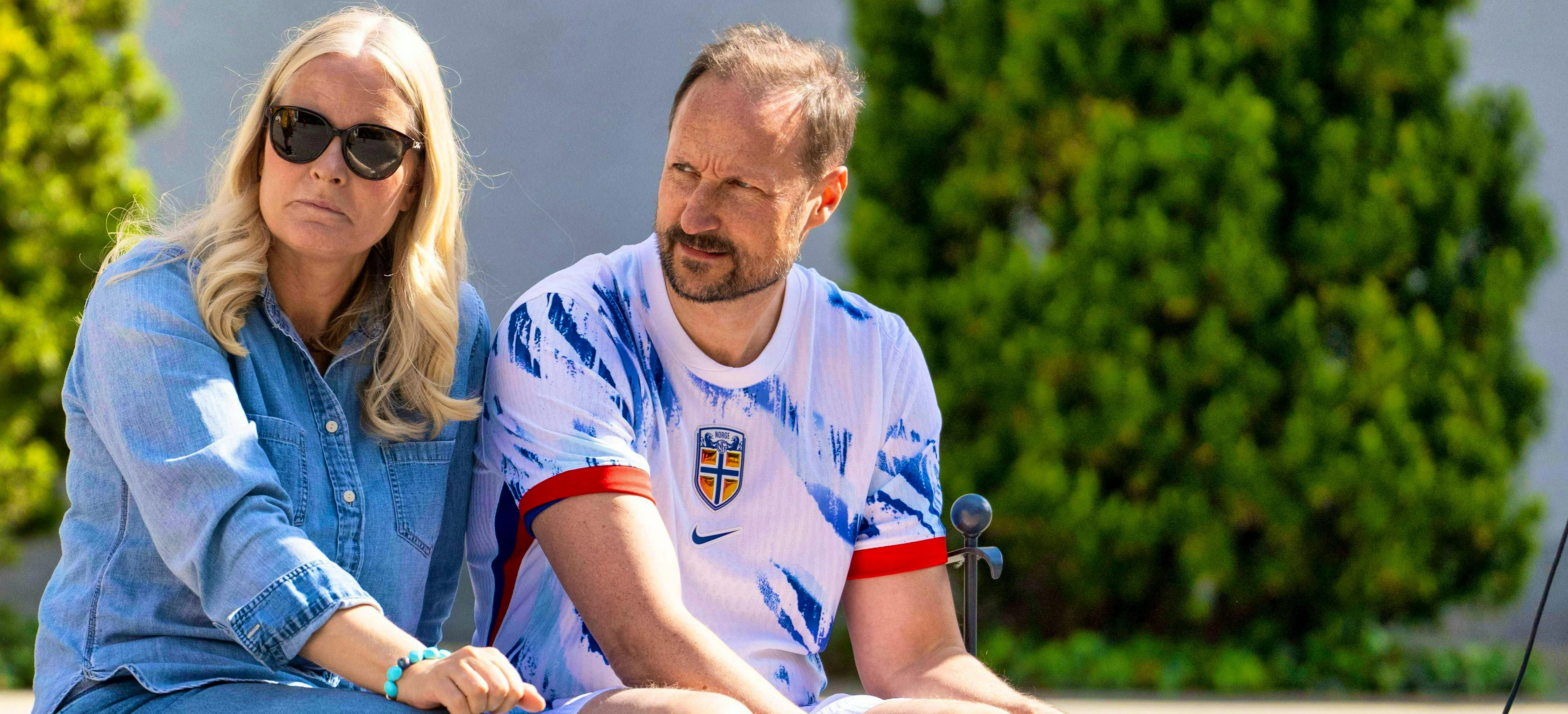 Crown Prince Haakon and his wife Crown Princess Mette-Marit retreat to a private cabin during their summer vacation.