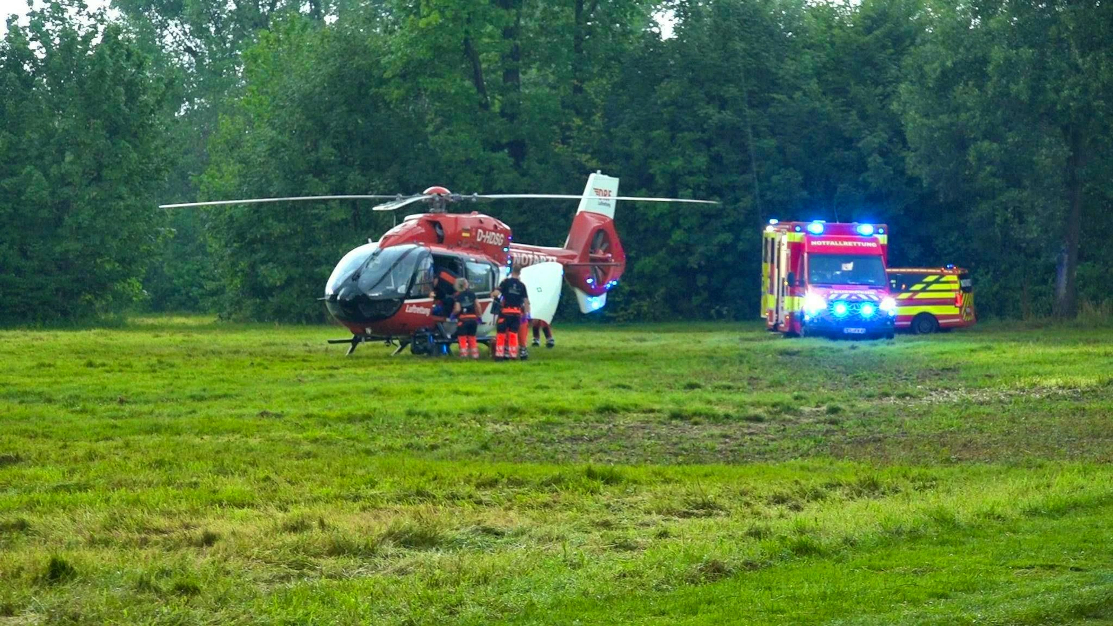 A family in Delmenhorst was struck by lightning. (archive picture)