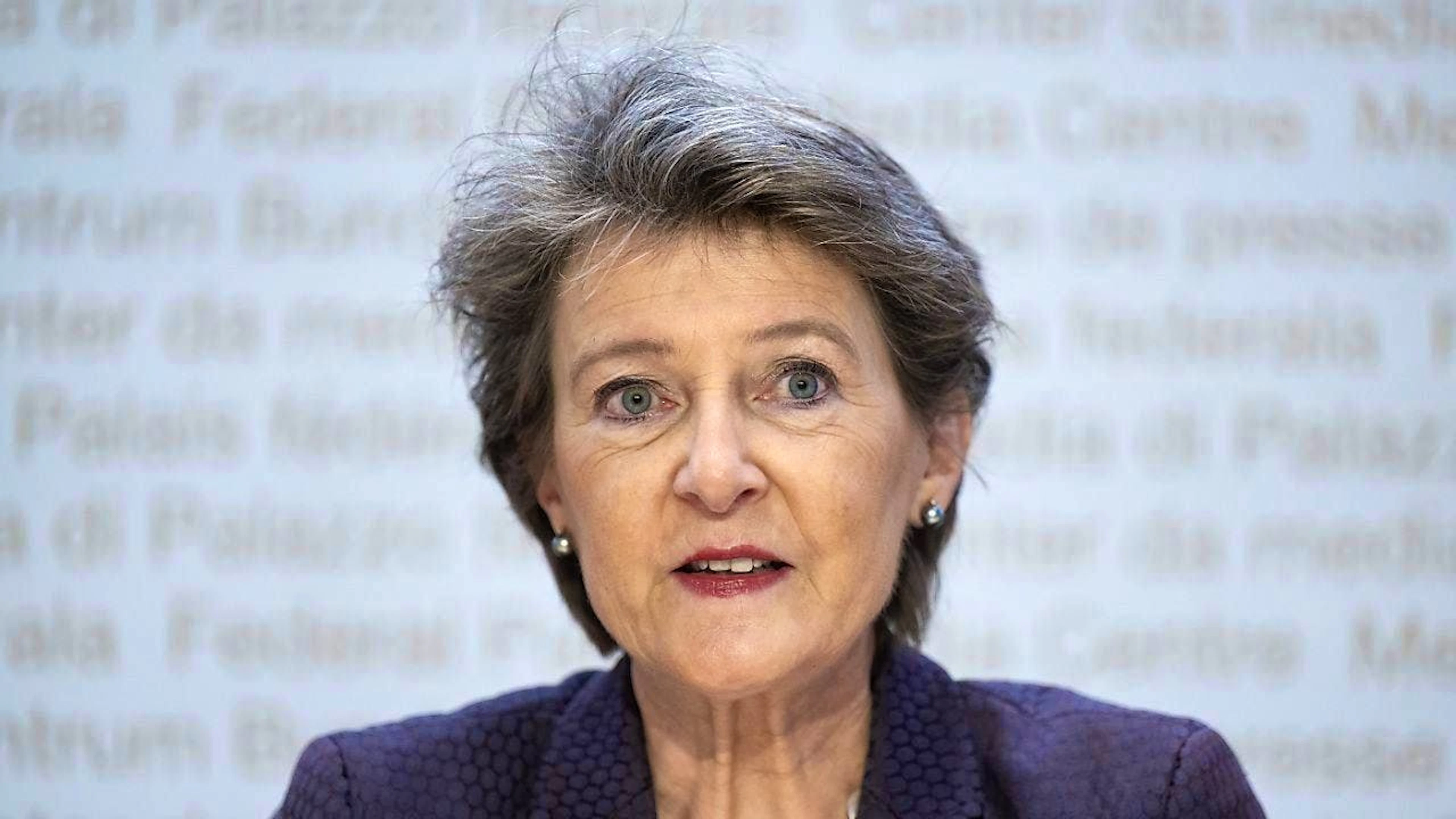 Former Federal Councillor Simonetta Sommaruga commemorates the tenth anniversary of the Istanbul Convention on August 1. (archive picture)