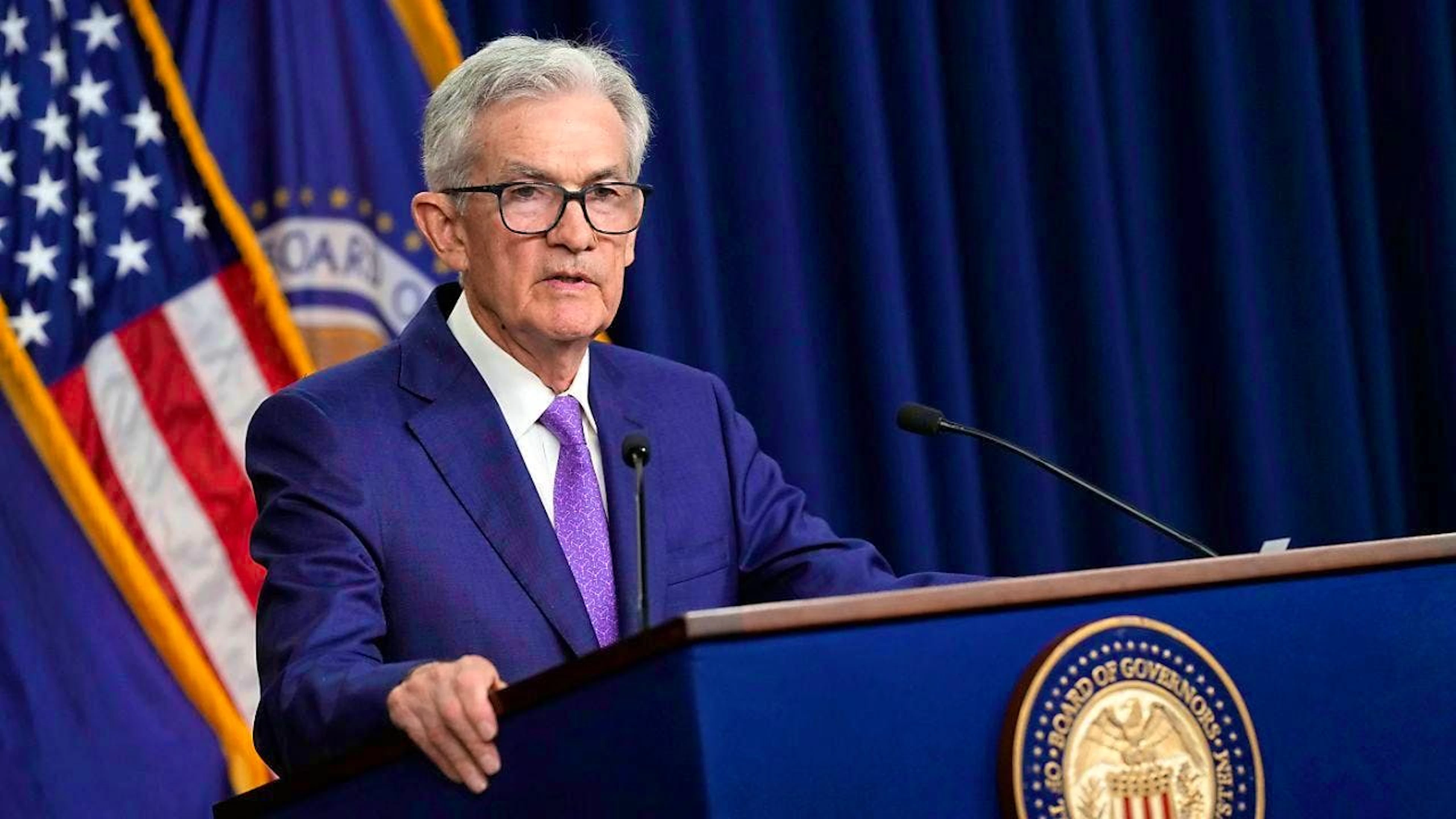 The US Federal Reserve and its chairman Jerome Powell are not touching the key interest rates. The monetary authorities are still holding off on a rate cut. (archive picture)