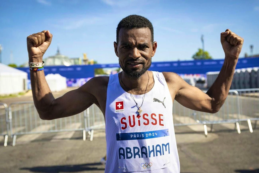 Tadesse Abraham after his last big race: 