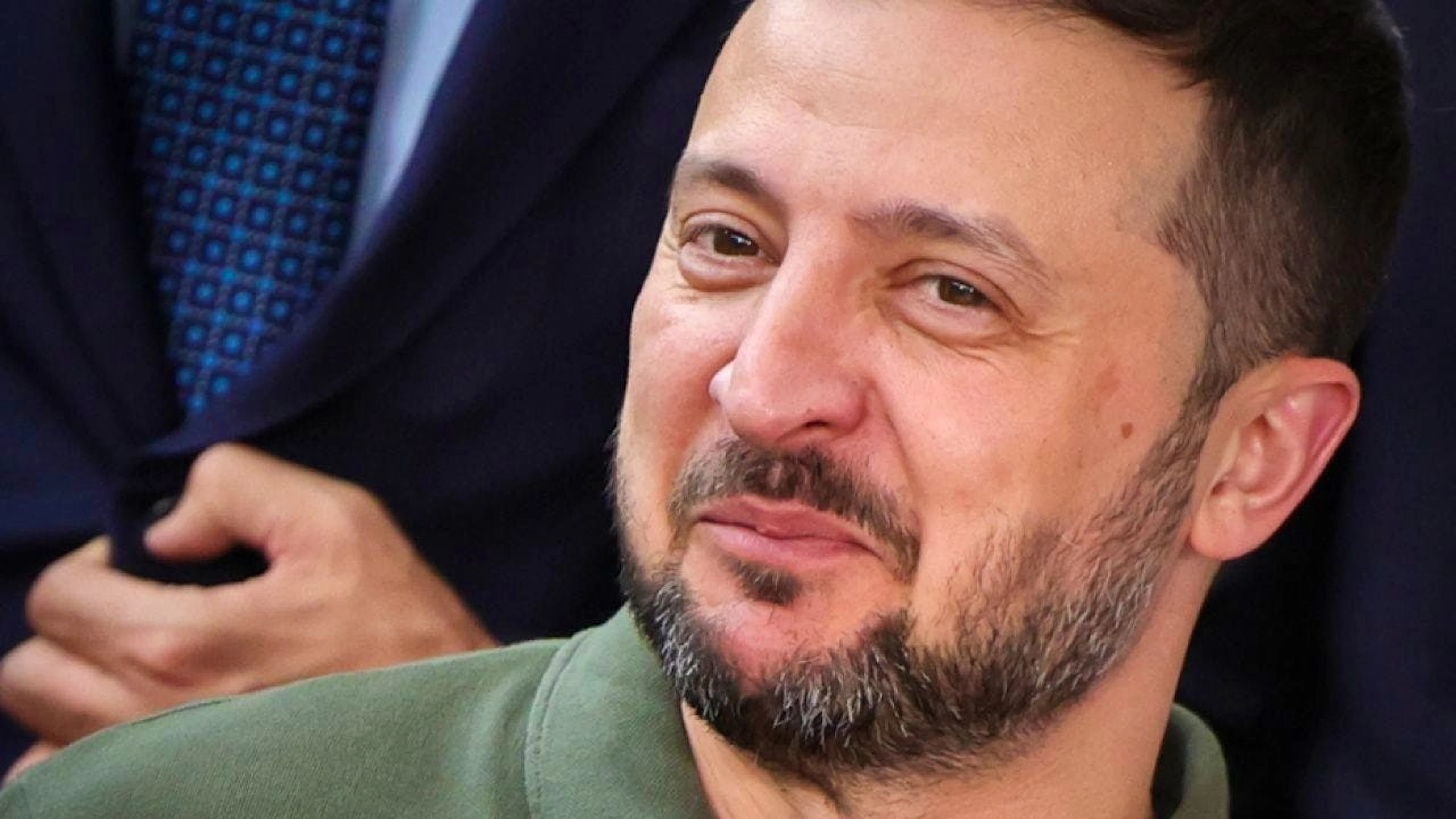 Il presidente ucraino Volodymyr Zelensky è soddisfatto dalla progressione dei suoi soldati nella regione di Kursk. (Immagine d'archivio di fine giugno)