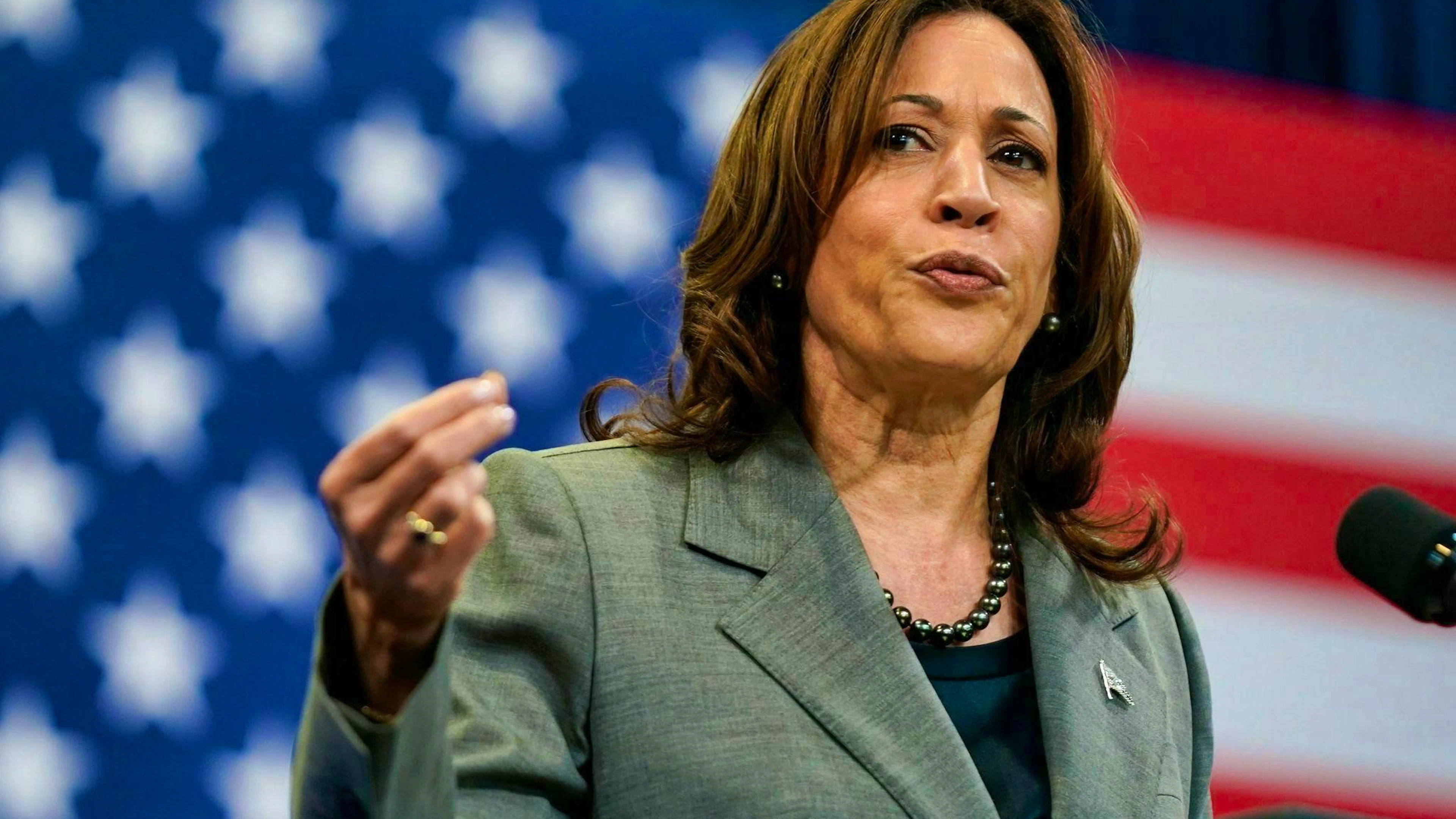 Kamala Harris veut devenir la première présidente des États-Unis.
