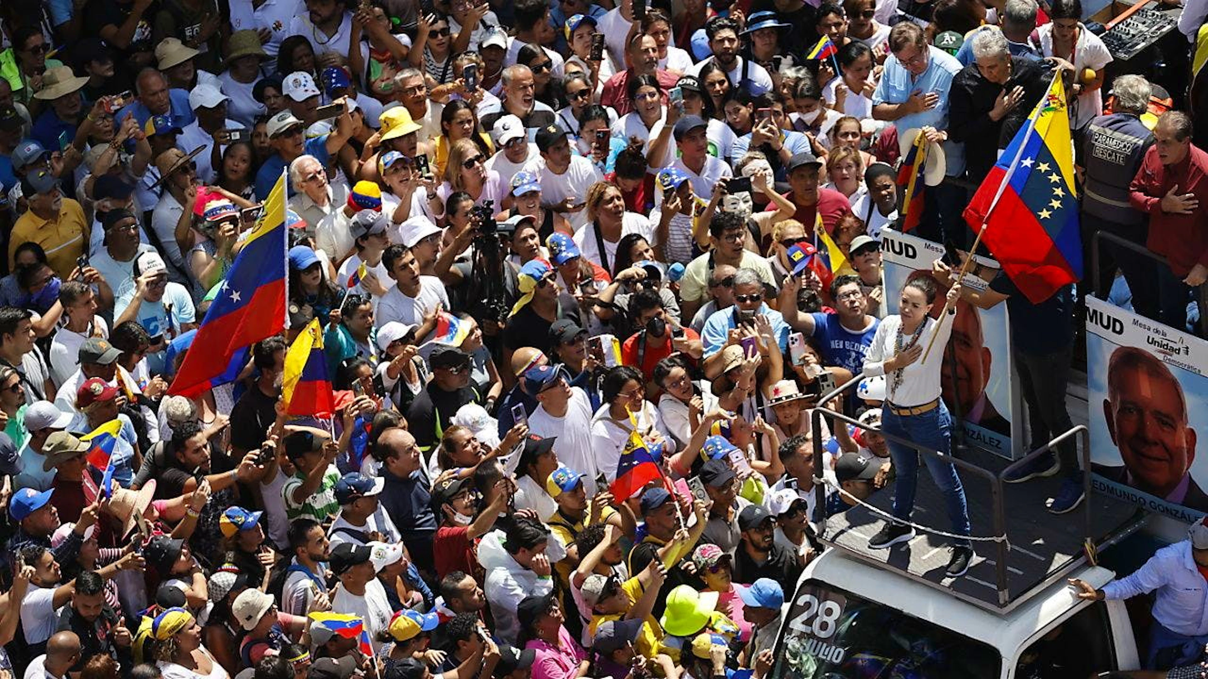 Proteste dell'opposizione in Venezuela