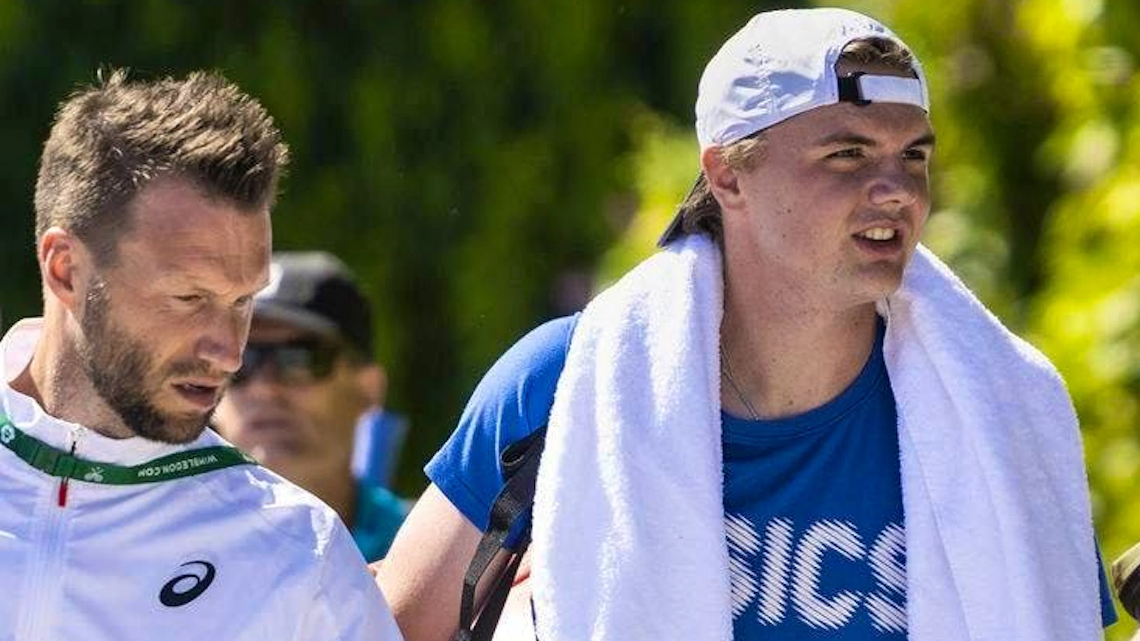 Dieter Kindlmann (left) on Dominic Stricker: "He's missing a few percent everywhere."