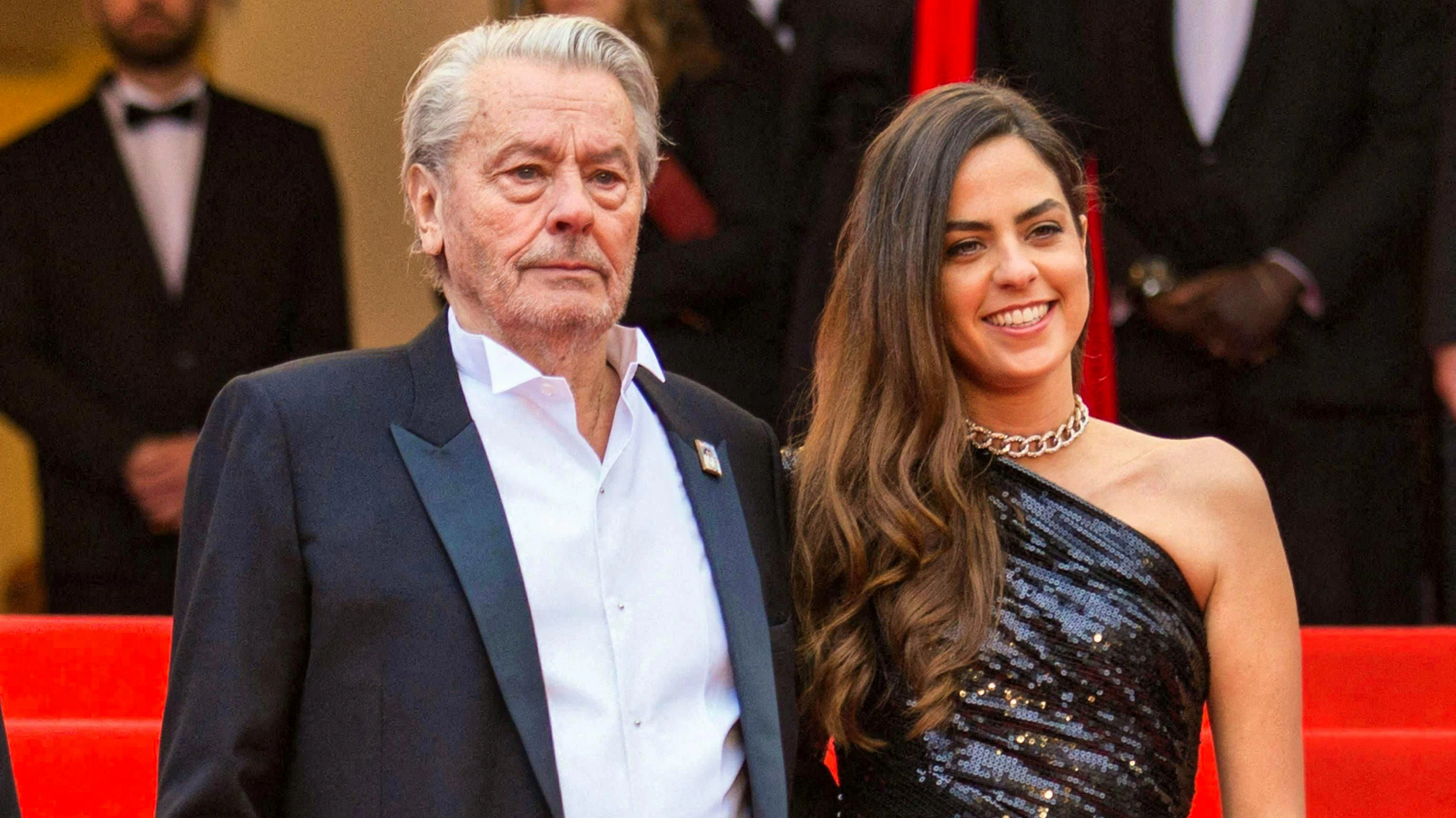 Anouchka Delon maintained a close relationship with her late father, French film star Alain Delon.
