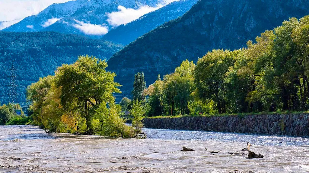 Alpine Biome Raining Water in Alpine rivers hardly ever comes from fresh rain