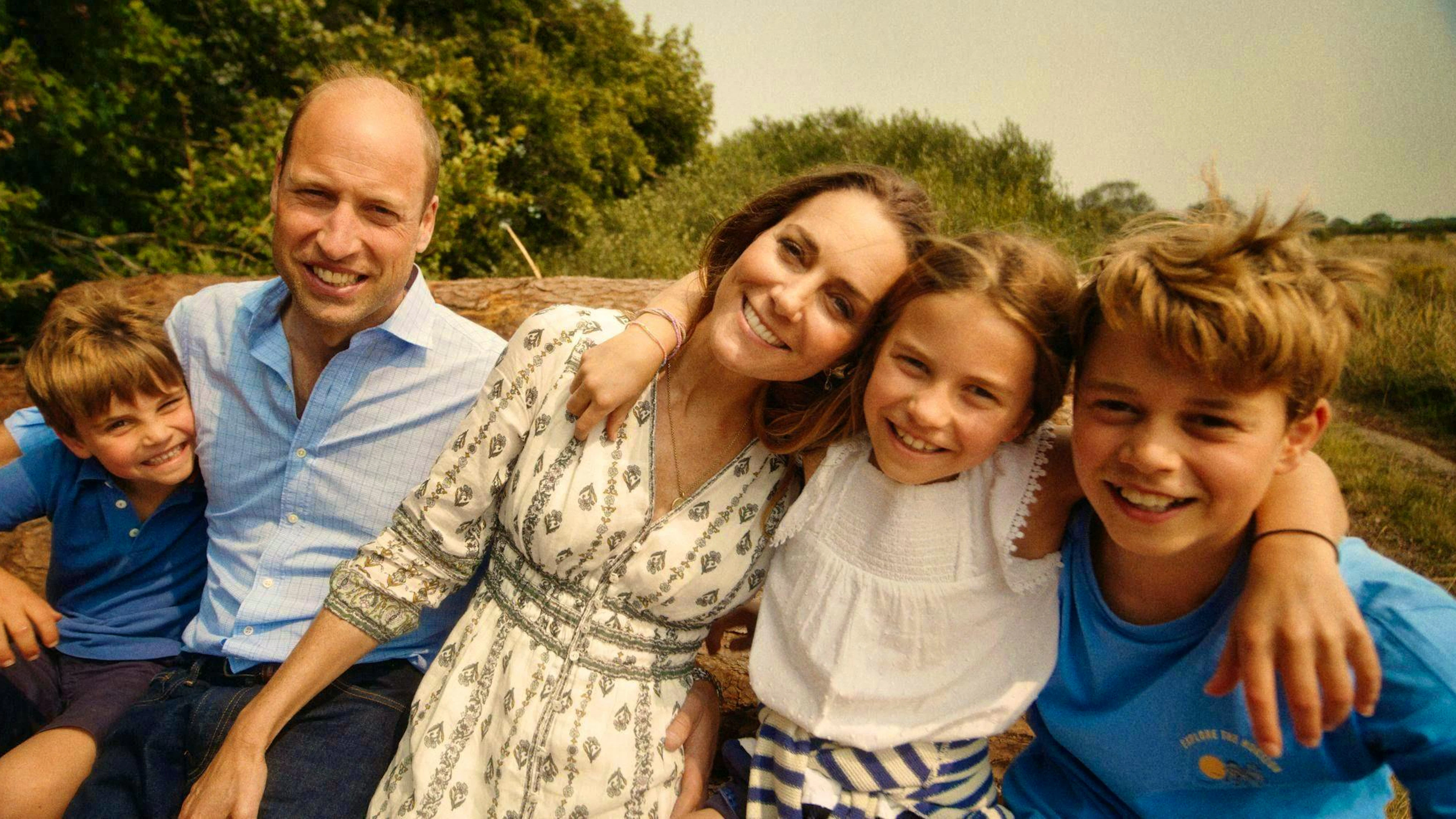 The beaming faces of the popular family are good news for the palace.