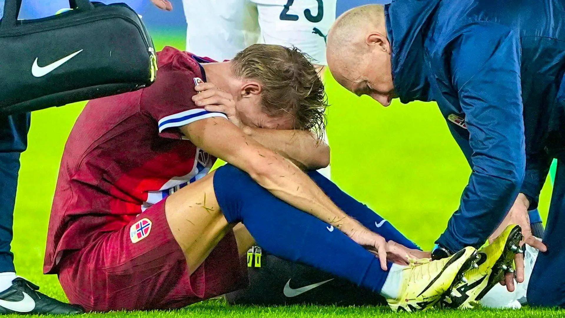Norway's worries about Ödegaard and anger at his opponent