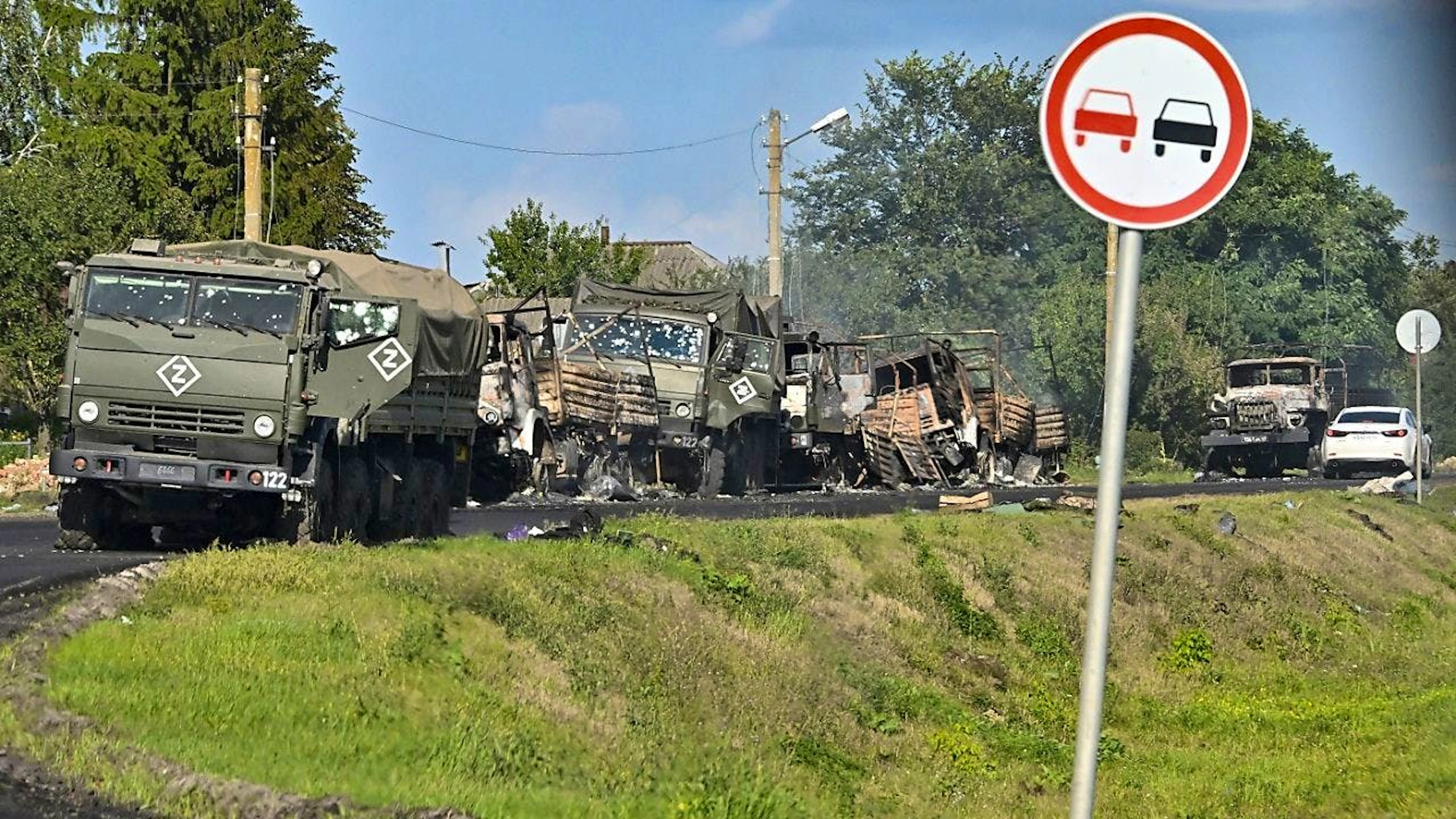 Les forces de Kiev disent s'être emparées dans la zone de Koursk de plus de 1000km2 depuis le début de leur assaut en août (archives).