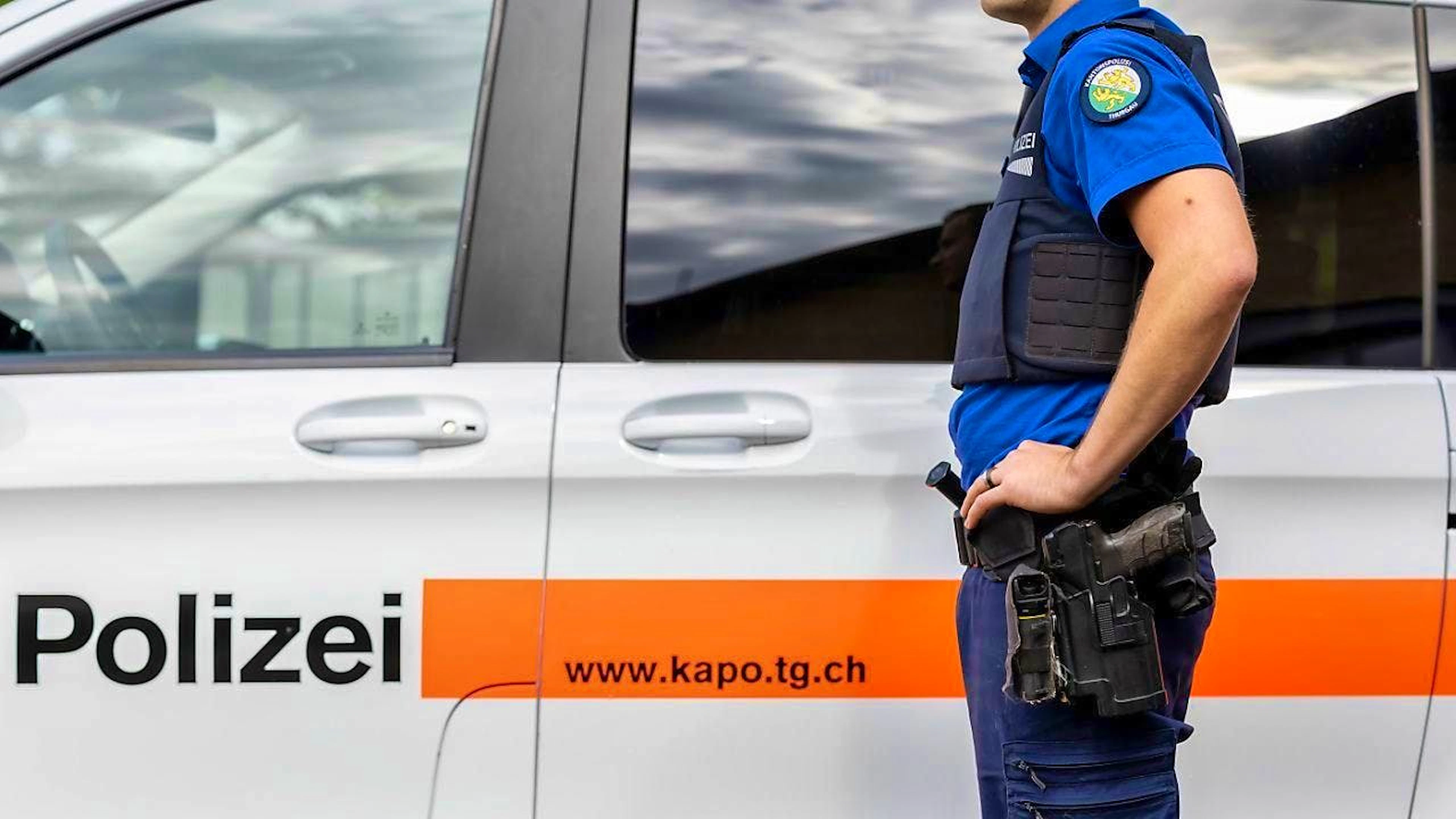 The Thurgau cantonal police pulled the man over.