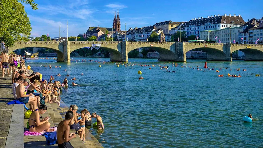 Good marks for water quality in the rivers near Basel