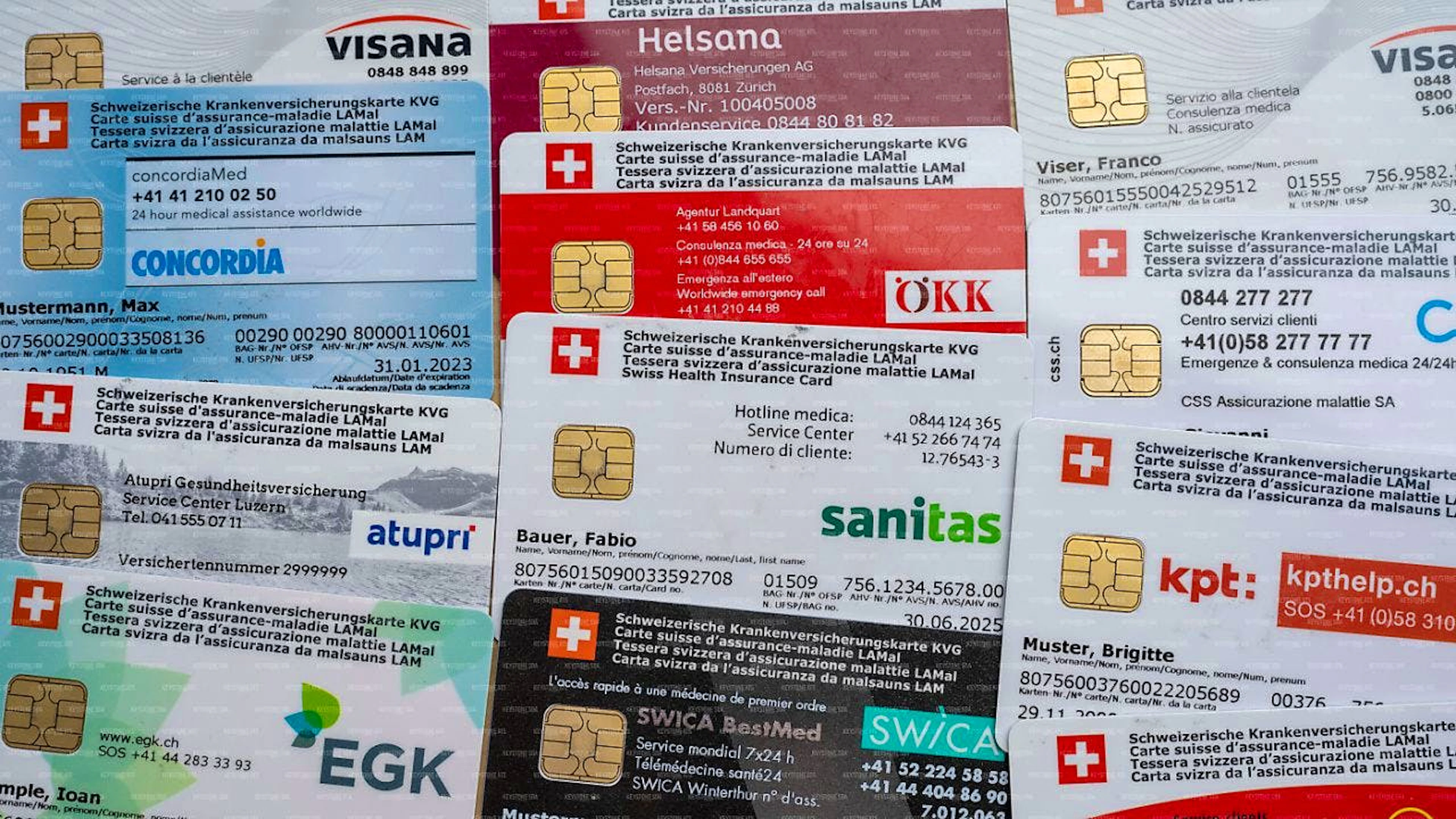 Die steigenden Prämien der Krankenkassen belastet das Budget der Versicherten immer mehr. Die Krankenkassenchefs tangiert das wenig  – ihr Gehalt steigt stetig.