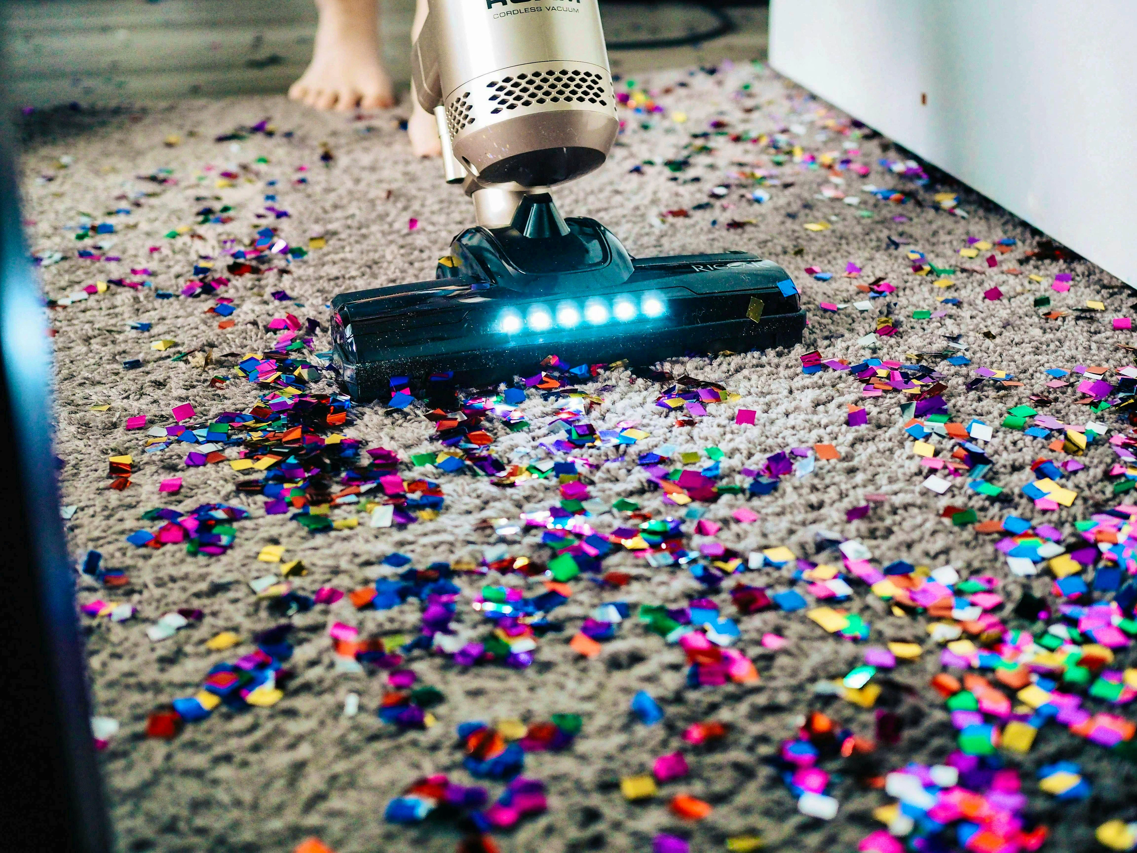 Vacuuming should be done during the day or on Saturdays. Neighbors might find the housework disturbing.