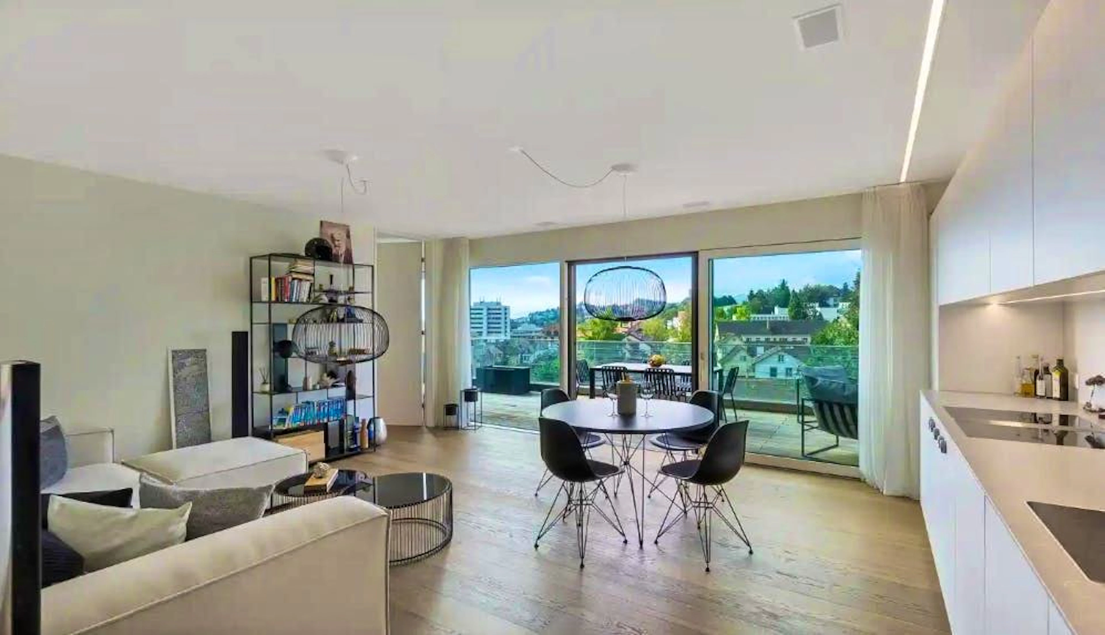 The apartment costs 1.8 million francs.