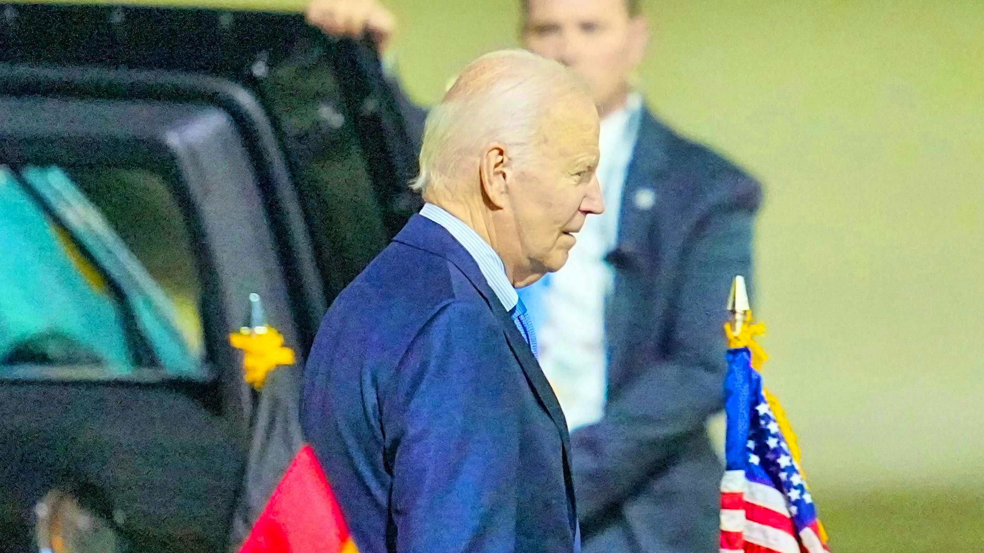 US President Joe Biden has arrived in Berlin for a visit. 