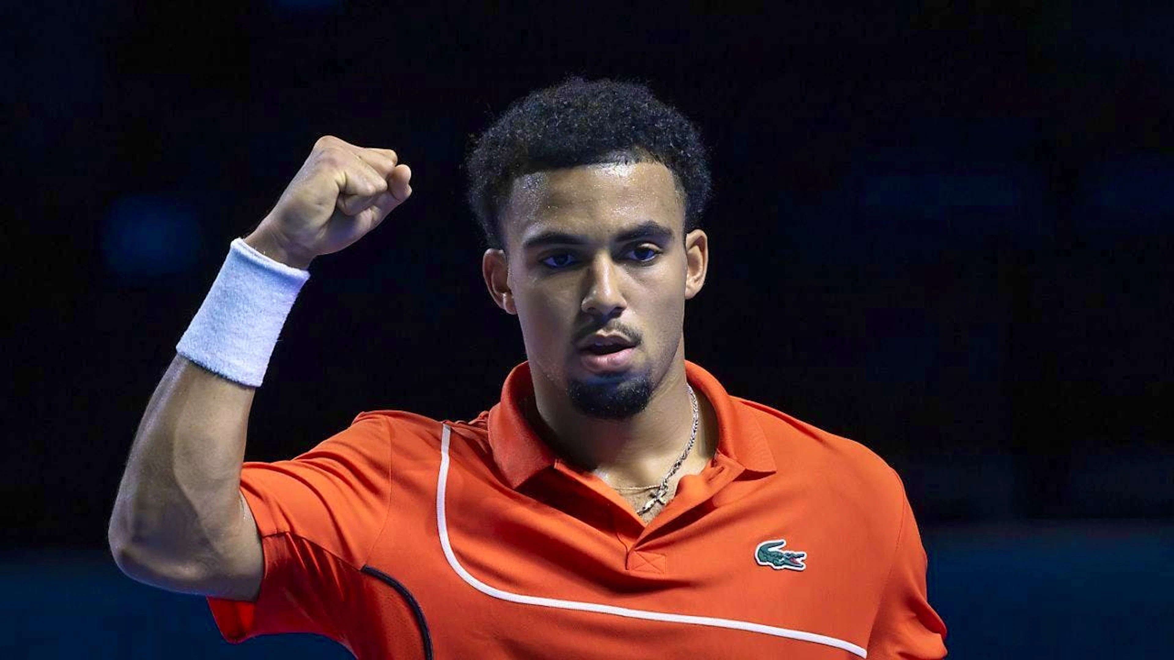 Feels right at home in the neighboring country: Arthur Fils at the Swiss Indoors in Basel