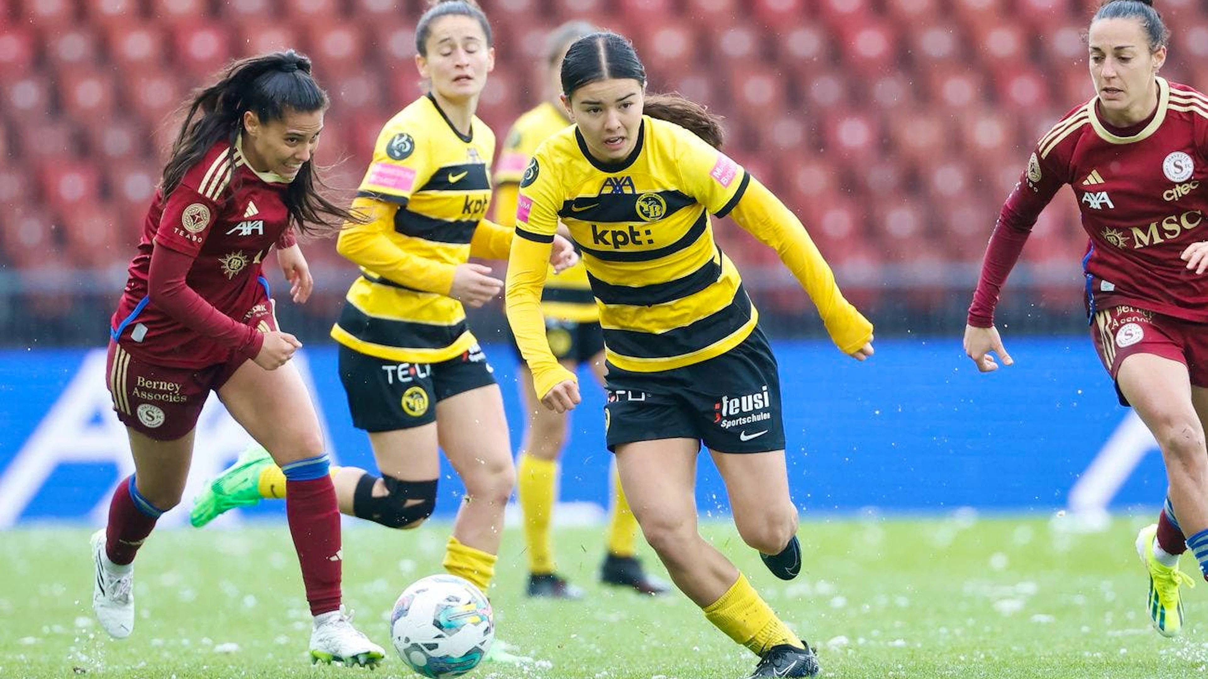 Vergangene Saison verliert YB den Cupfinal gegen Servette trotz Naomi Luyets Doppelpack mit 2:3.