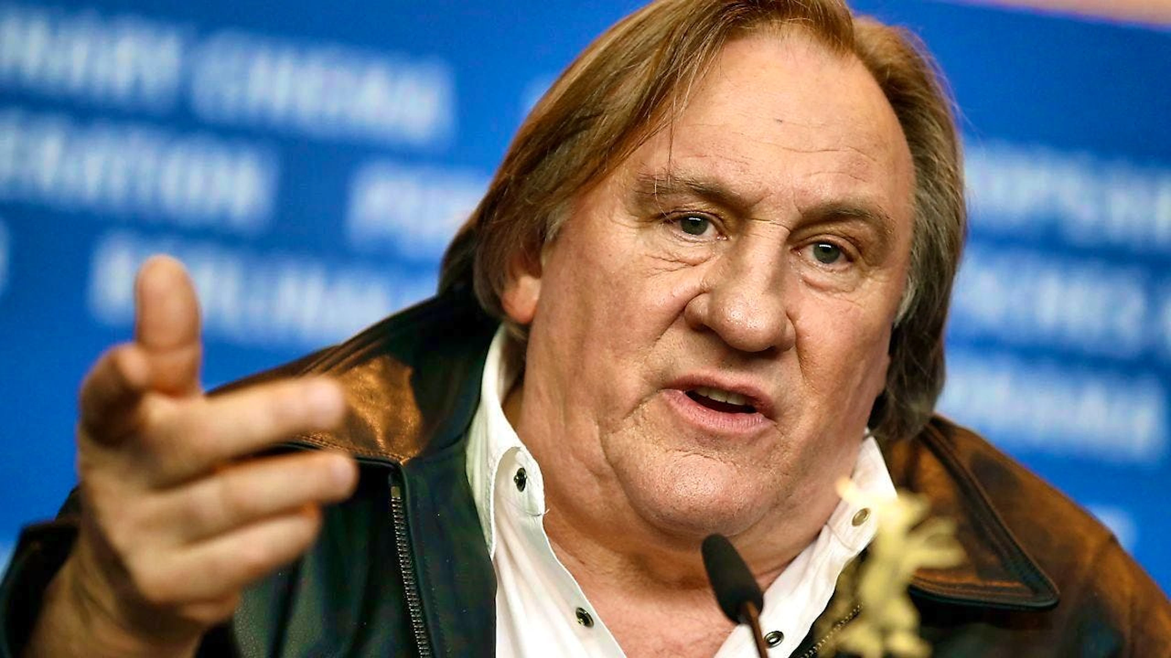 ARCHIVE - The actor Gerard Depardieu from France. Photo: Axel Schmidt/AP