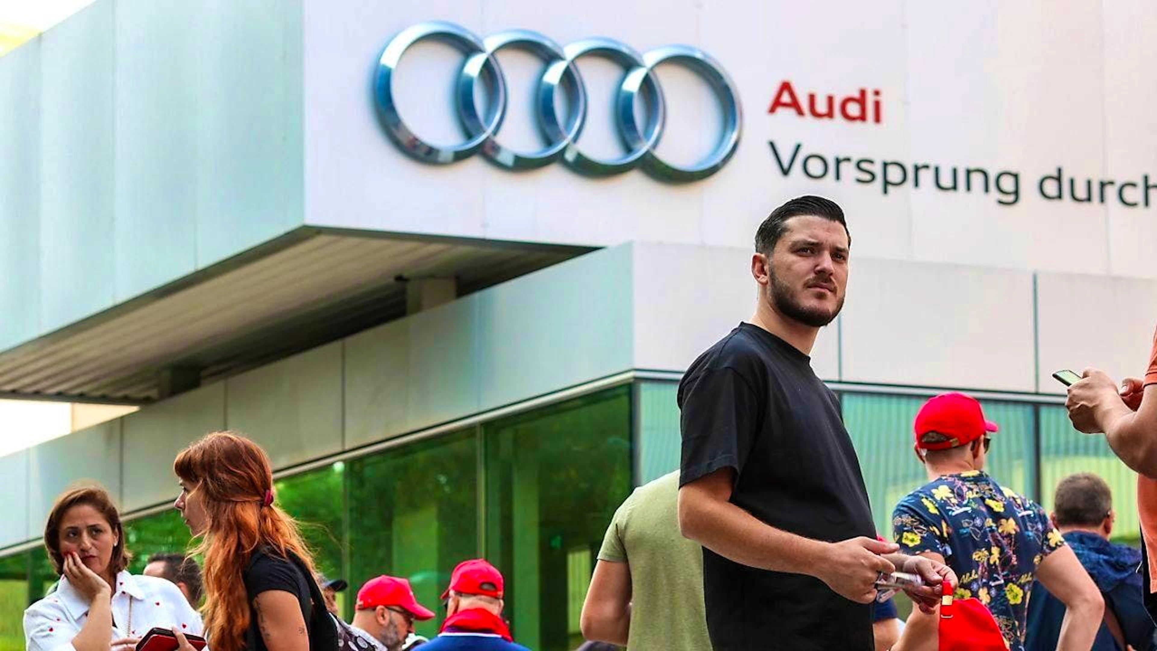 Audi plans to stop car production at its Brussels plant at the end of February next year. (archive picture)