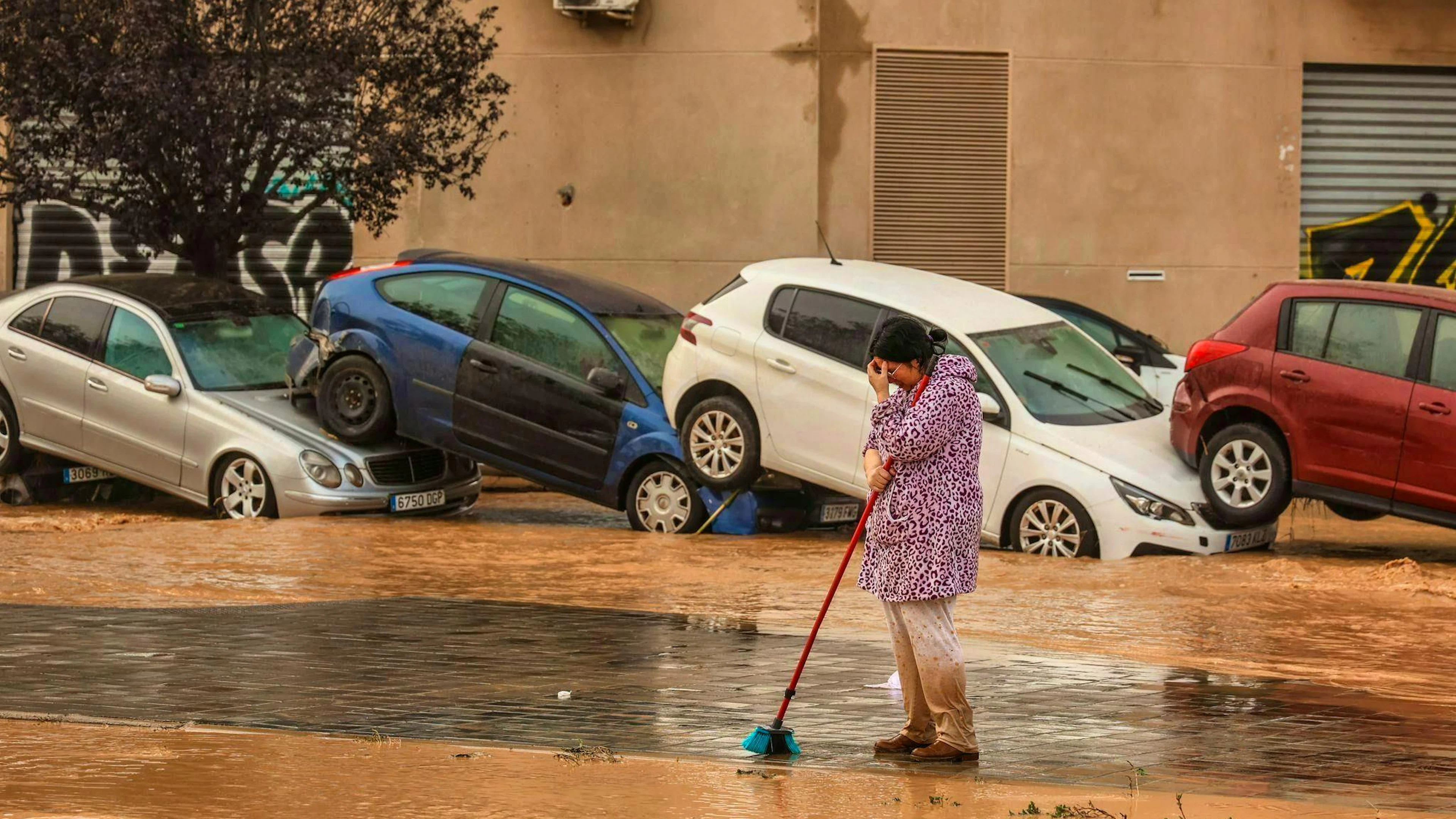 Andalusia and Murcia have also been badly affected by the storms.