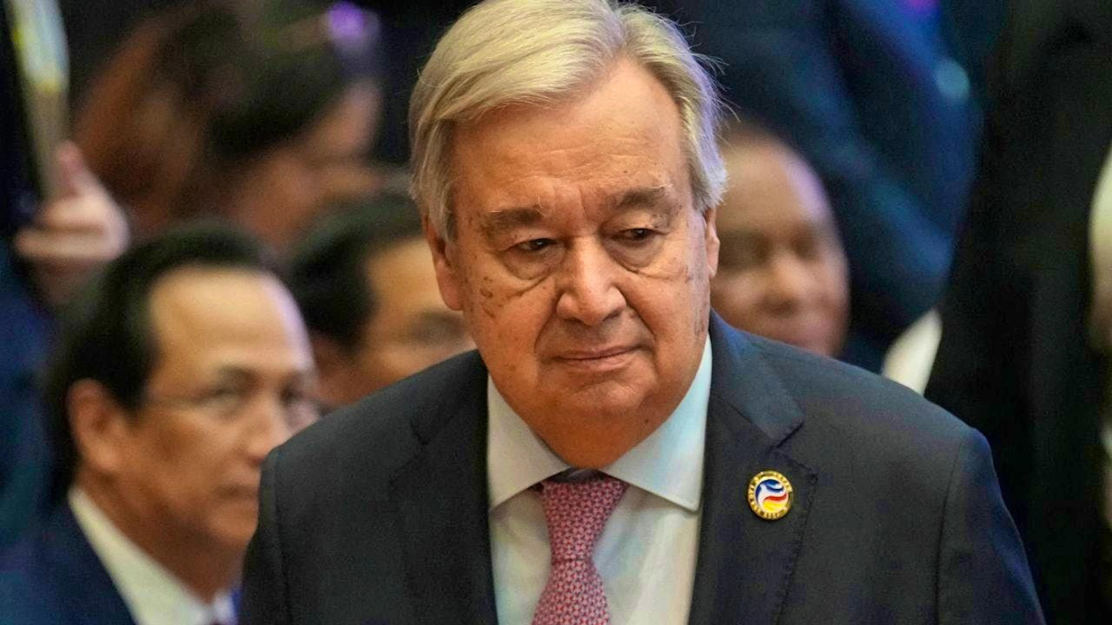 ARCHIVE - UN Secretary-General Antonio Guterres emphasized his support for a "fair, lasting and comprehensive peace" in Ukraine. Photo: Sakchai Lalit/AP/dpa