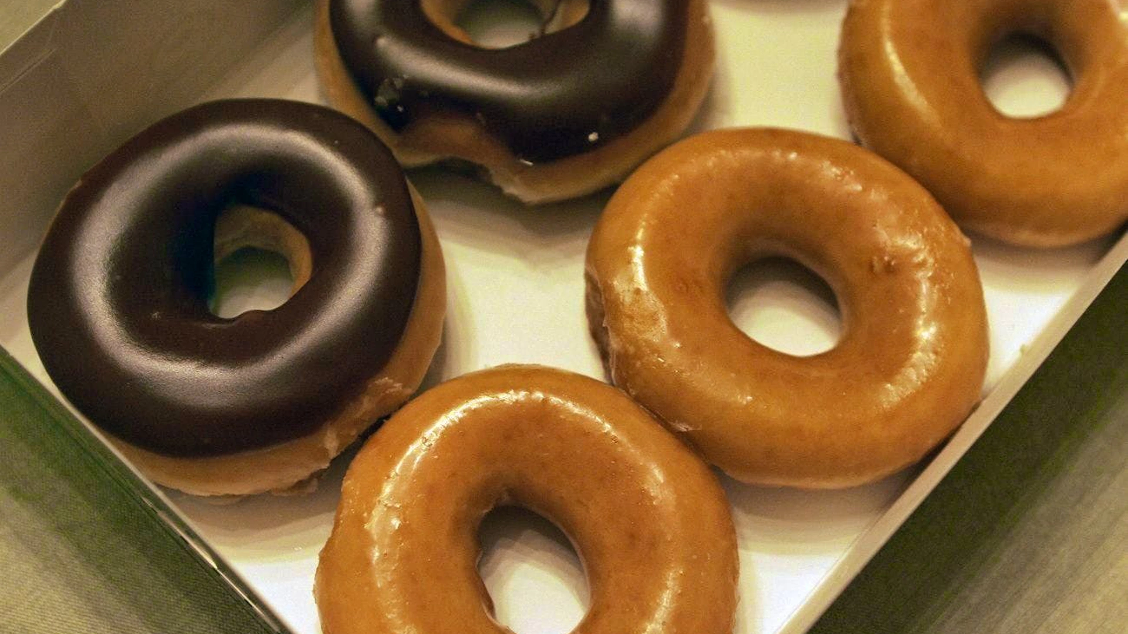 Donuts from the US chain Krispy Kreme have recently become available in Switzerland.