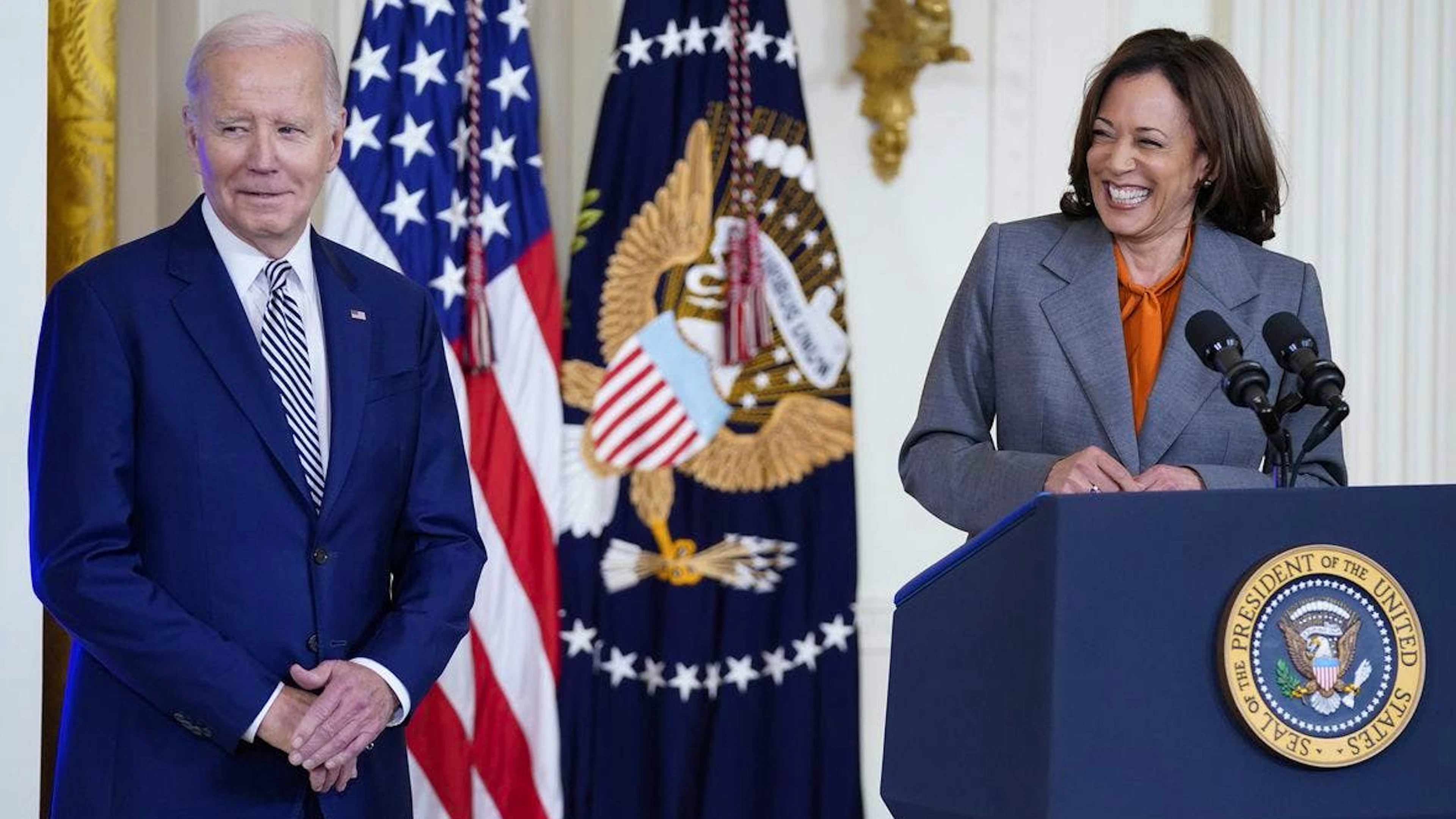 Die Vizepräsidentin an der Seite von Präsident Joe Biden im Weissen Haus: «Harris ist nun mal Teil dieser regierenden Administration.» 