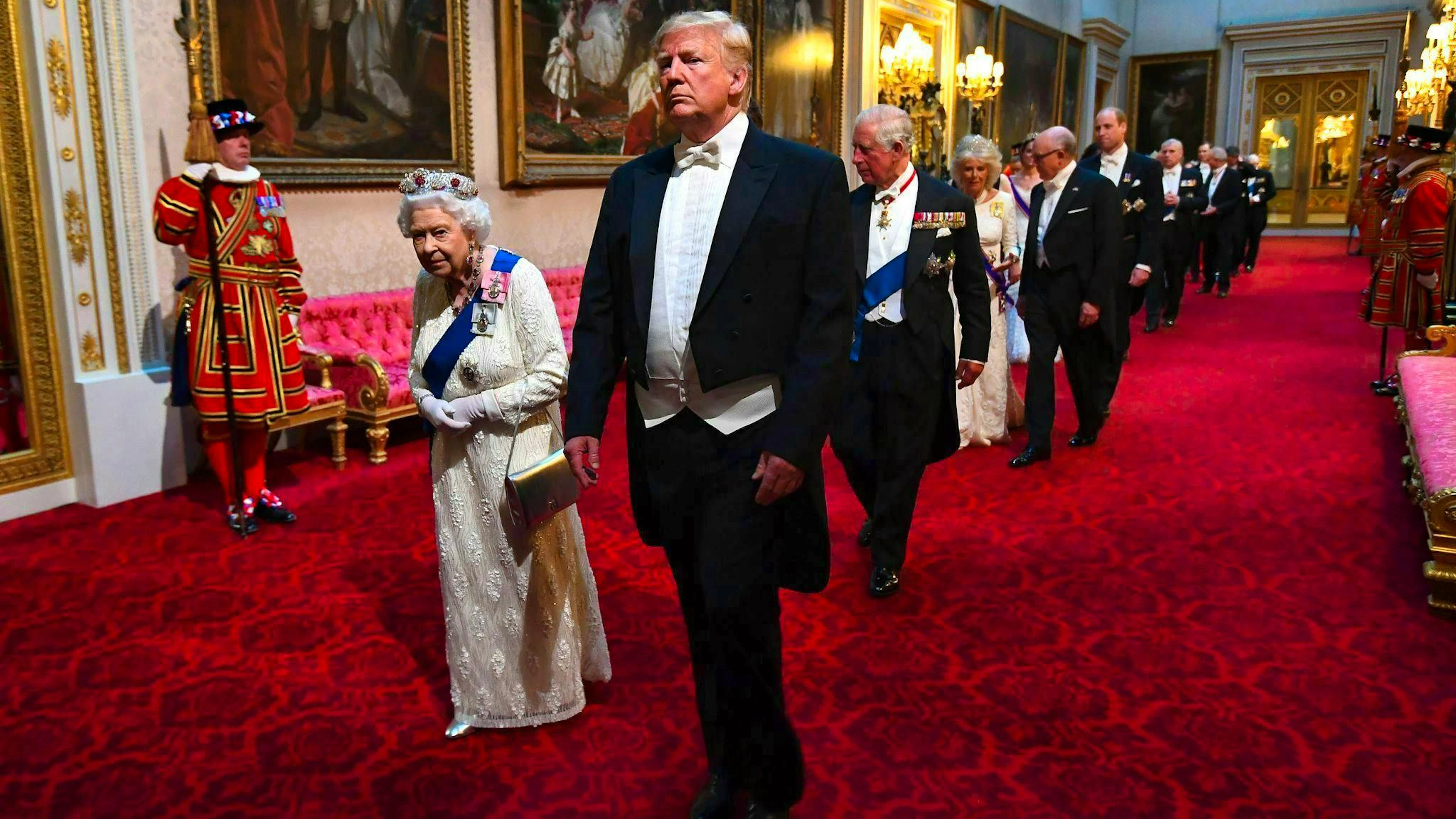 La défunte reine n'aurait pas été très attirée par Trump. (photo d'archives)