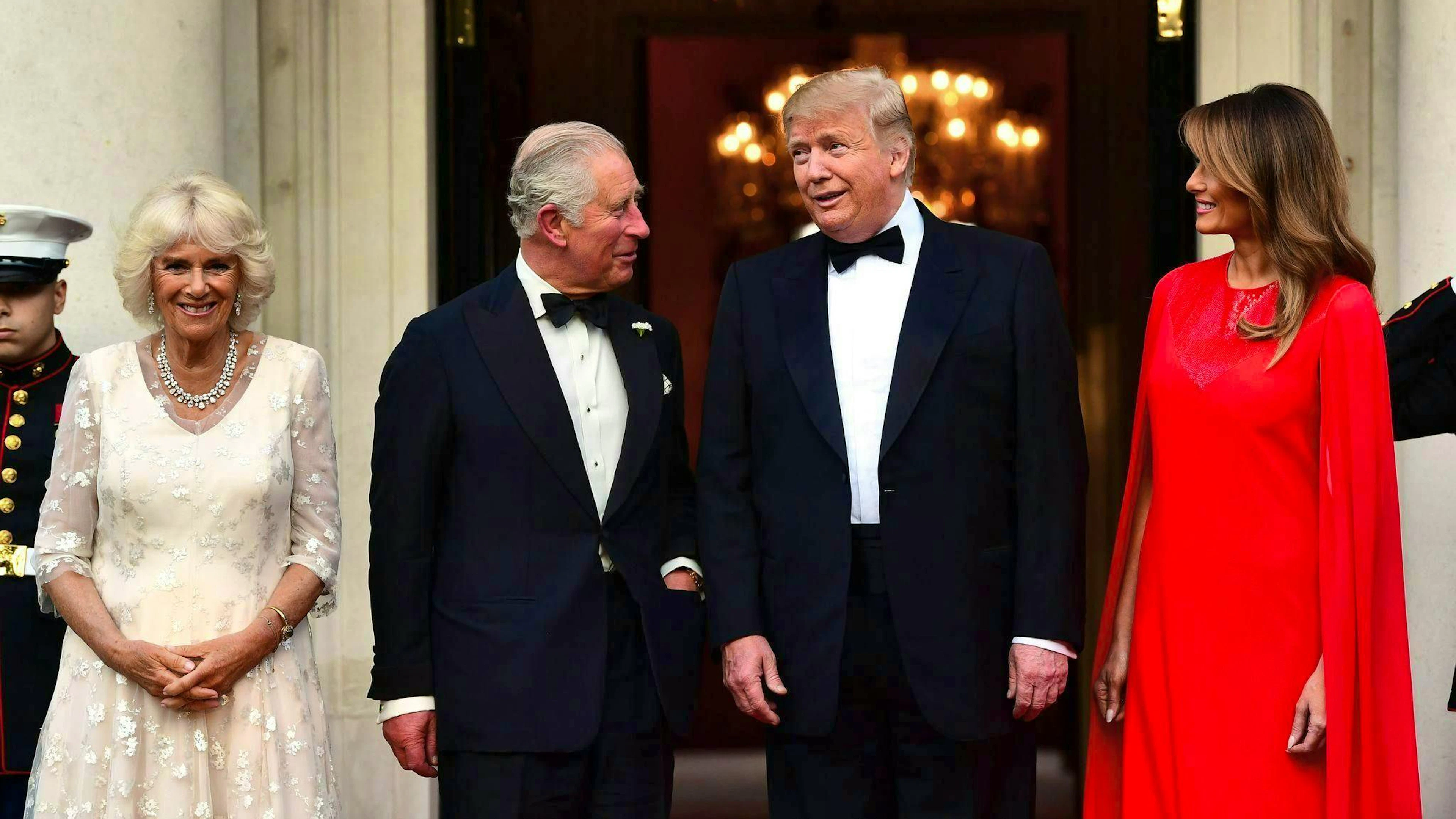 Trump serait en contact avec Charles. (photo d'archives)