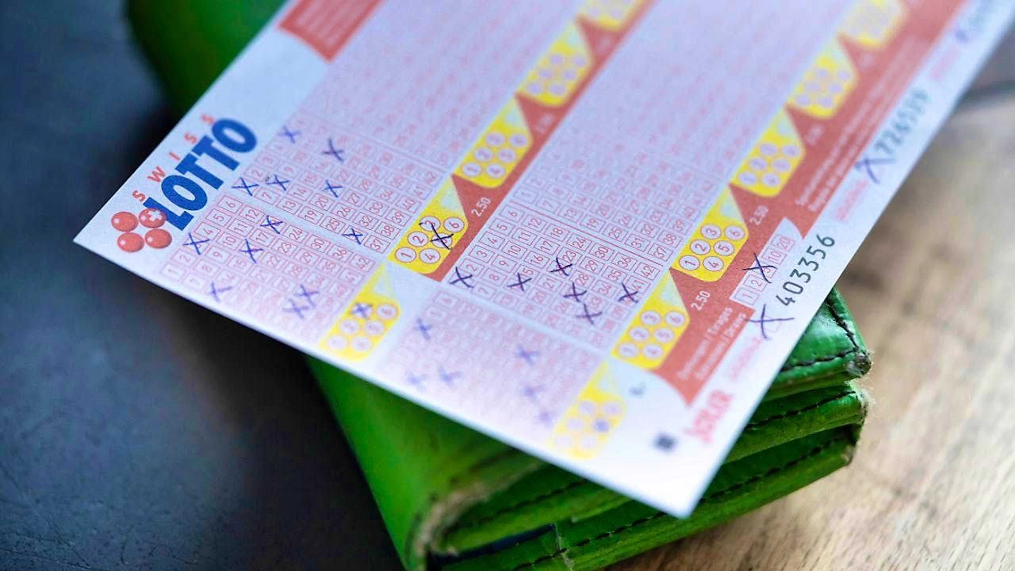A jackpot of 35.6 million francs awaits in the next draw on Saturday. (archive picture)