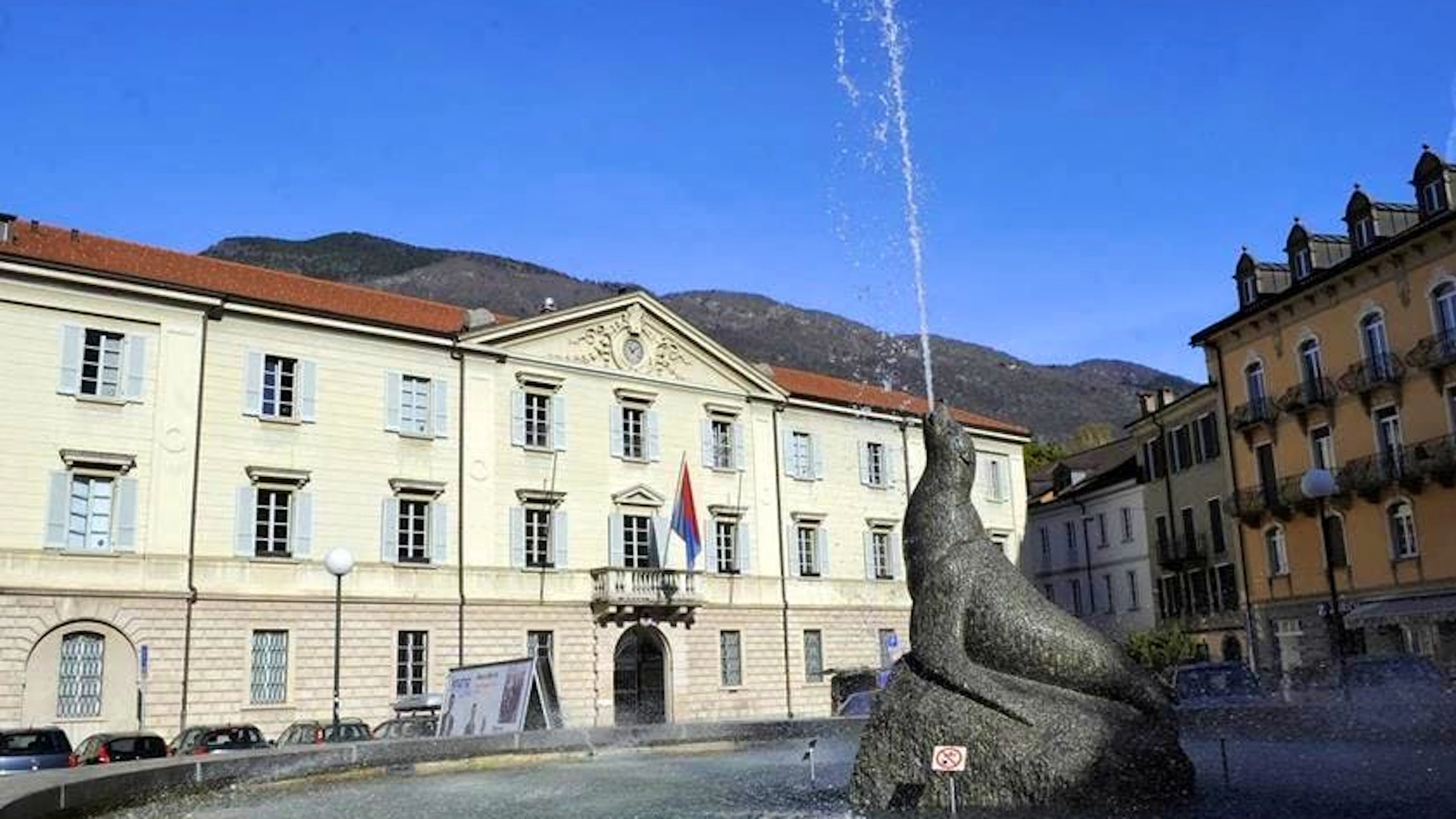 Palazzo delle Orsoline sede di Governo e Parlamento a Bellinzona