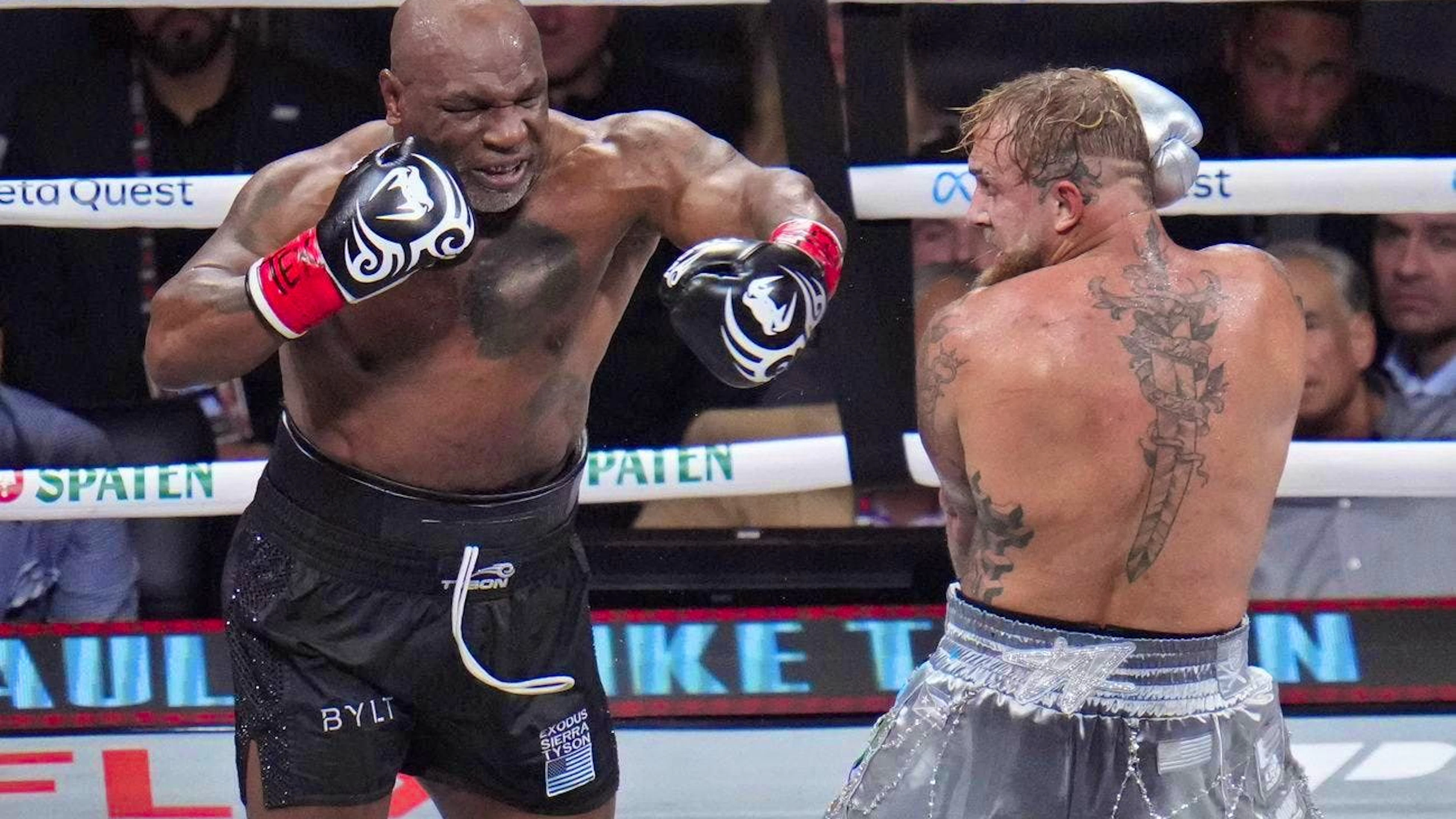 Even at 58, Tyson still has plenty of power.
