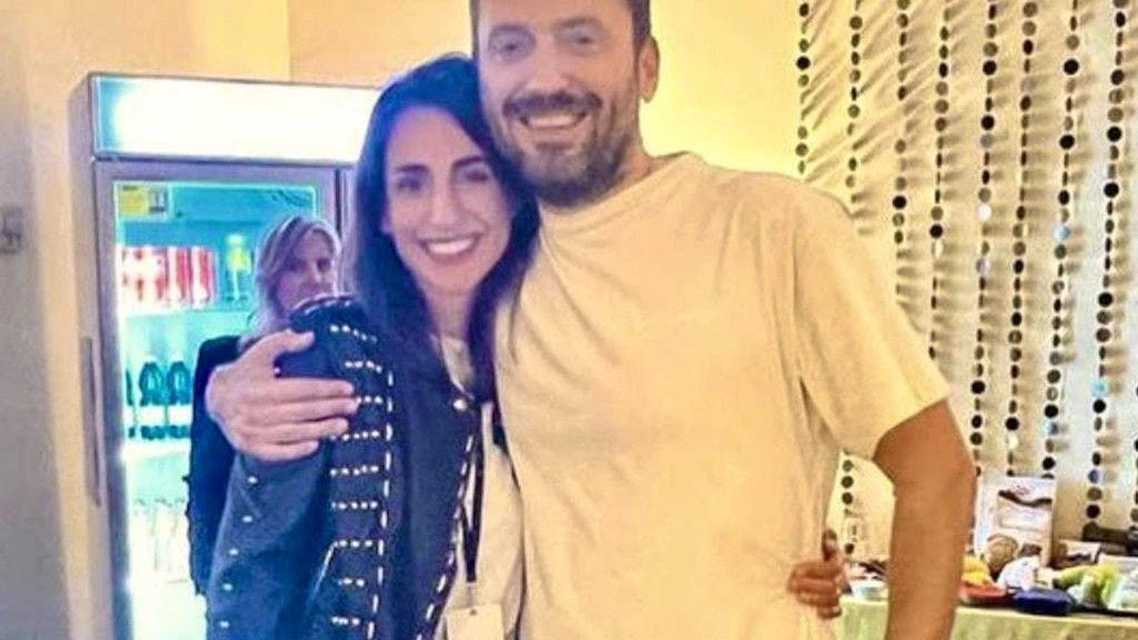 Giorgia Cardinaletti e Cesare Cremonini