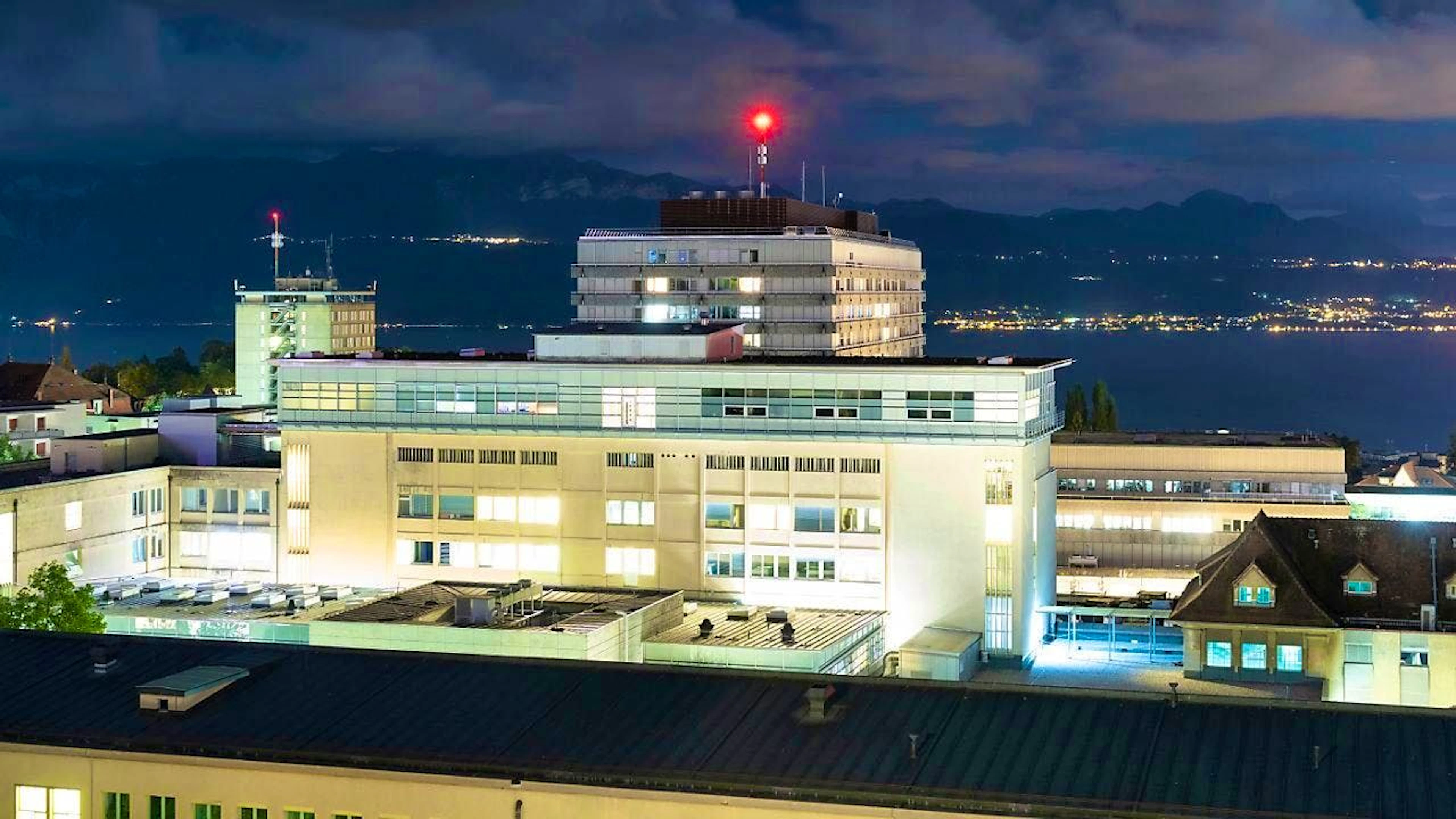 The Chuv University Hospital in Lausanne, Vaud. (archive picture)