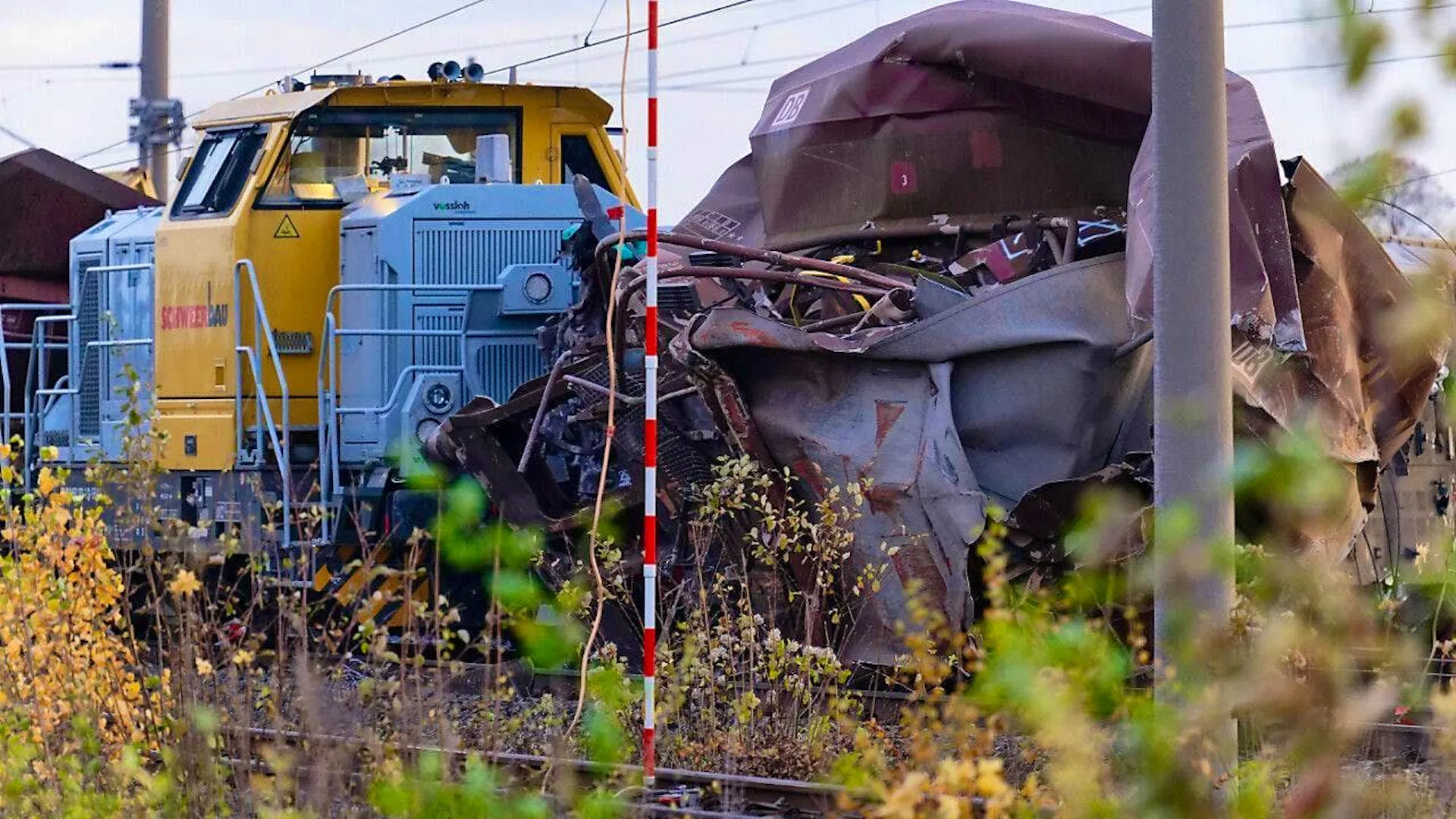 Freight train accident in Germany: railroad line closed for the time being