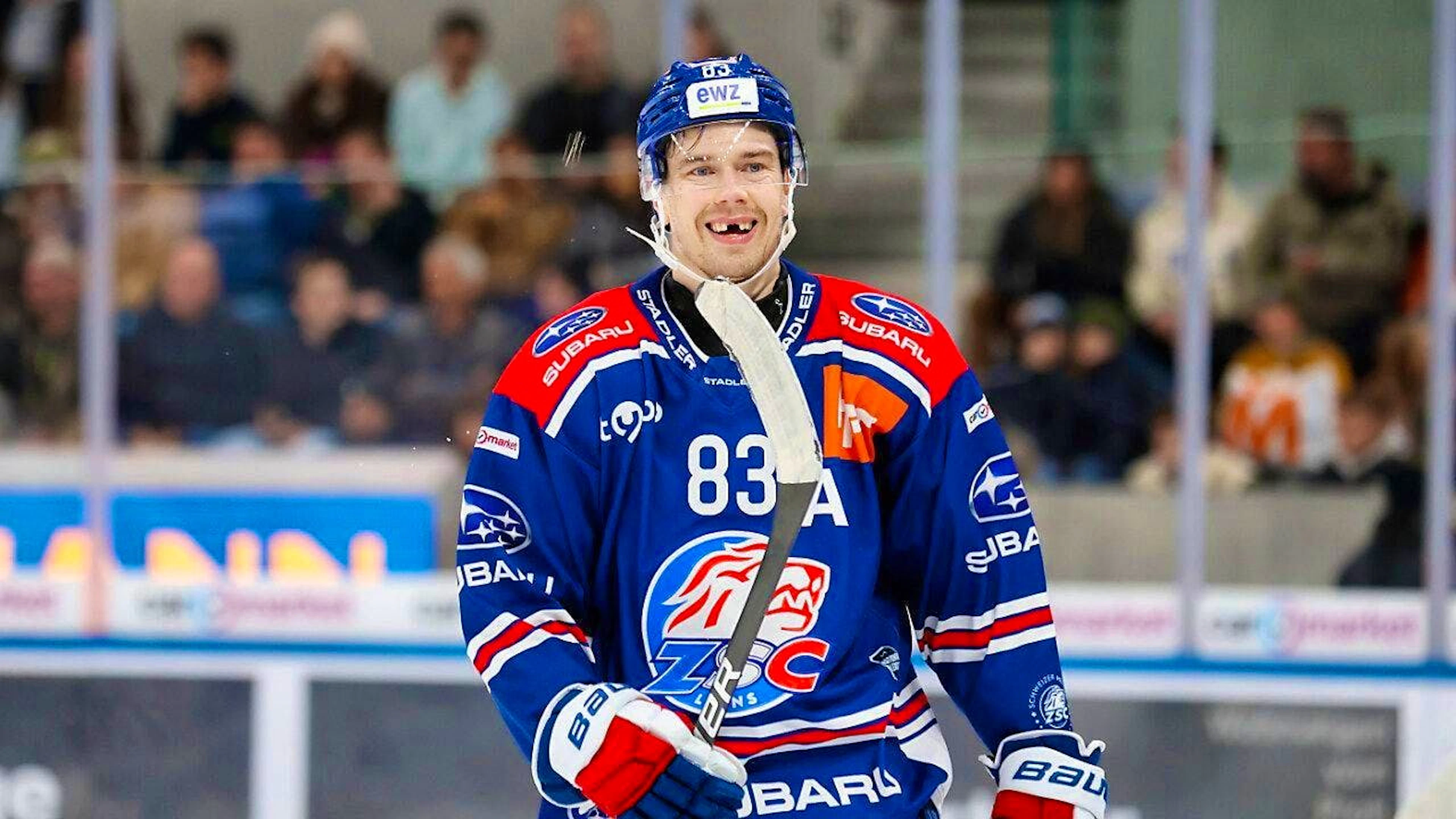 Juho Lammikko also scored a brace for the ZSC Lions for the first time this season