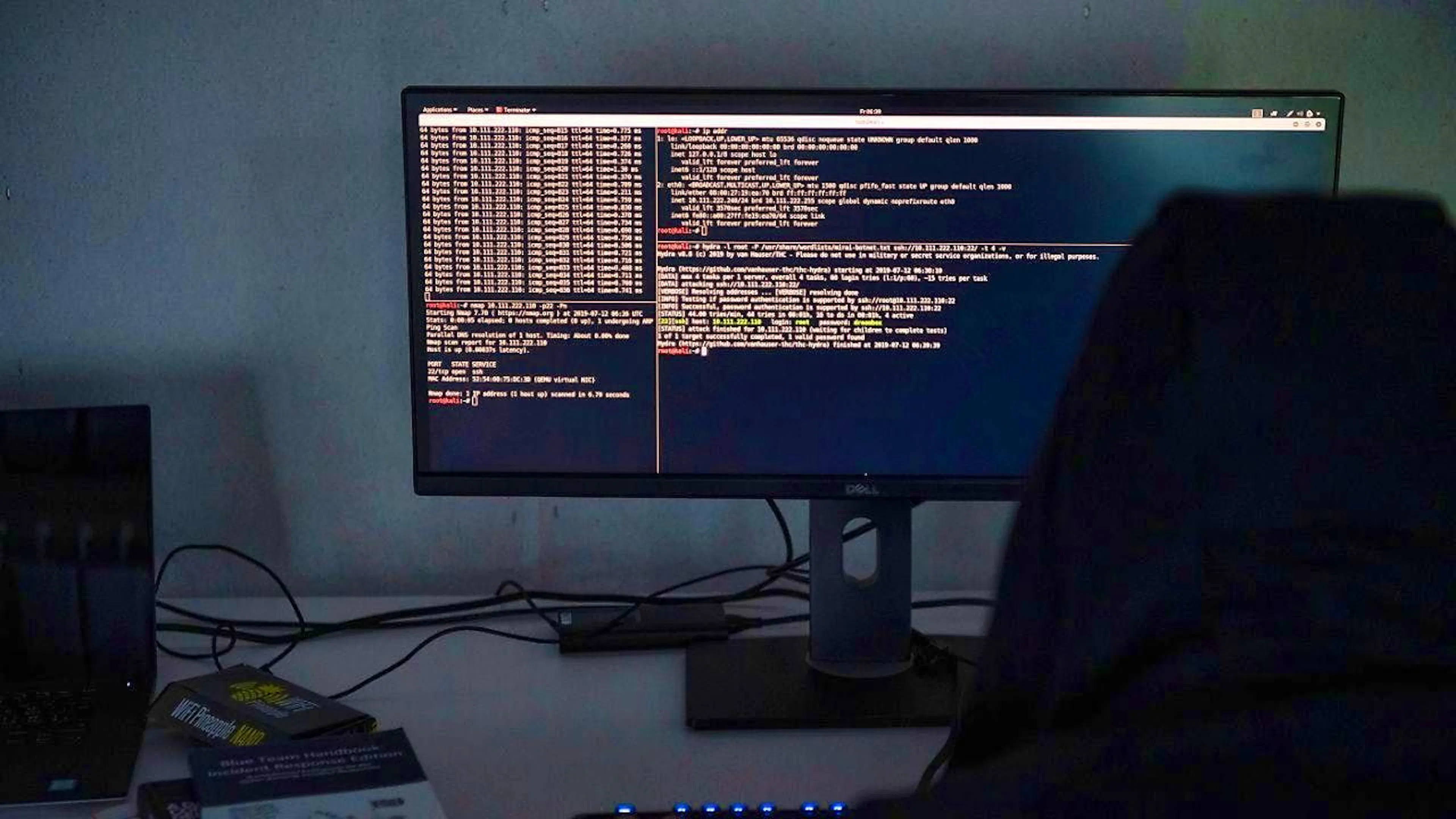 Voting results are not affected by hacker attack
