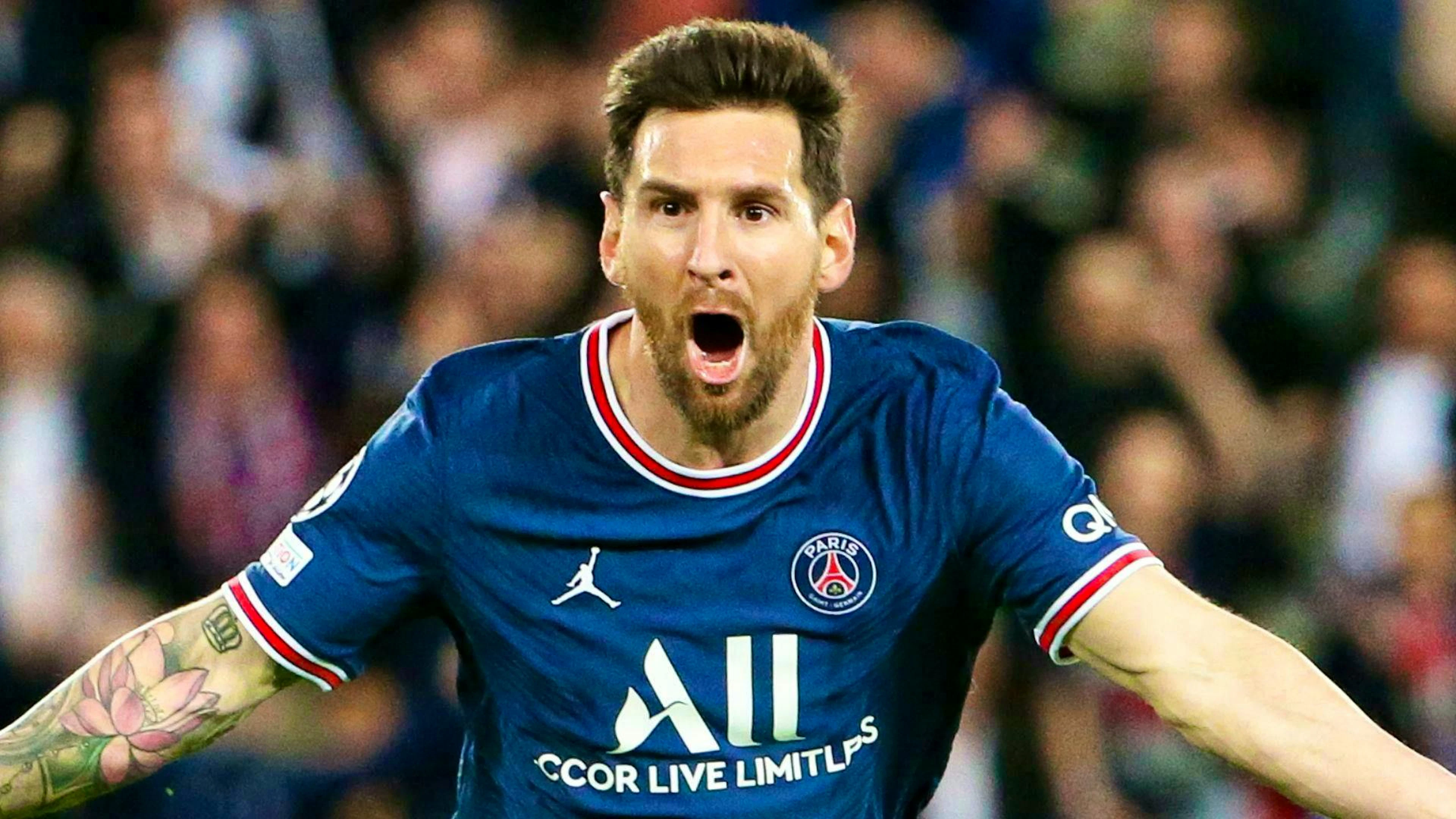 <strong>2. Lionel Messi</strong>: 129 goals. Clubs: Paris Saint-Germain, FC Barcelona.